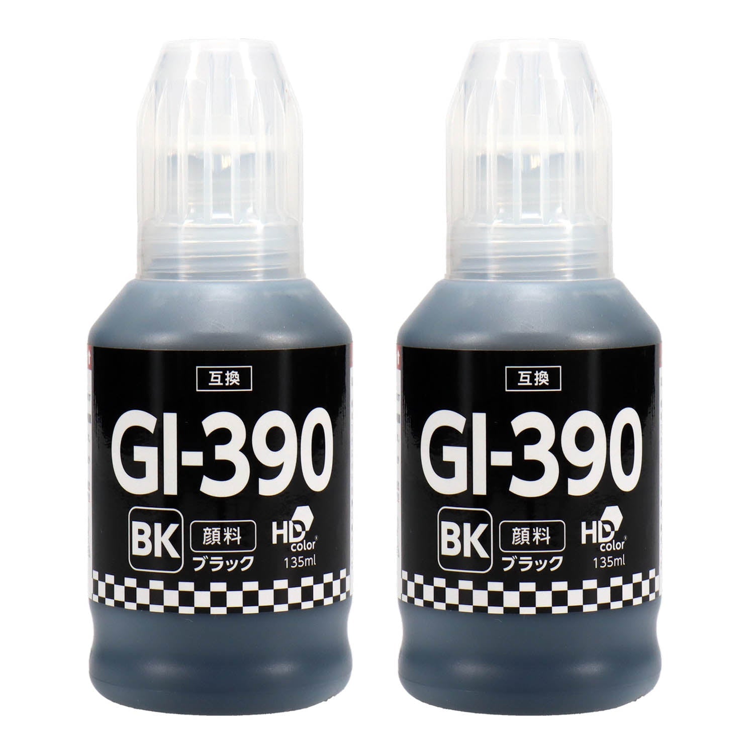 キヤノン用 GI-390BK 互換インクボトル ブラック