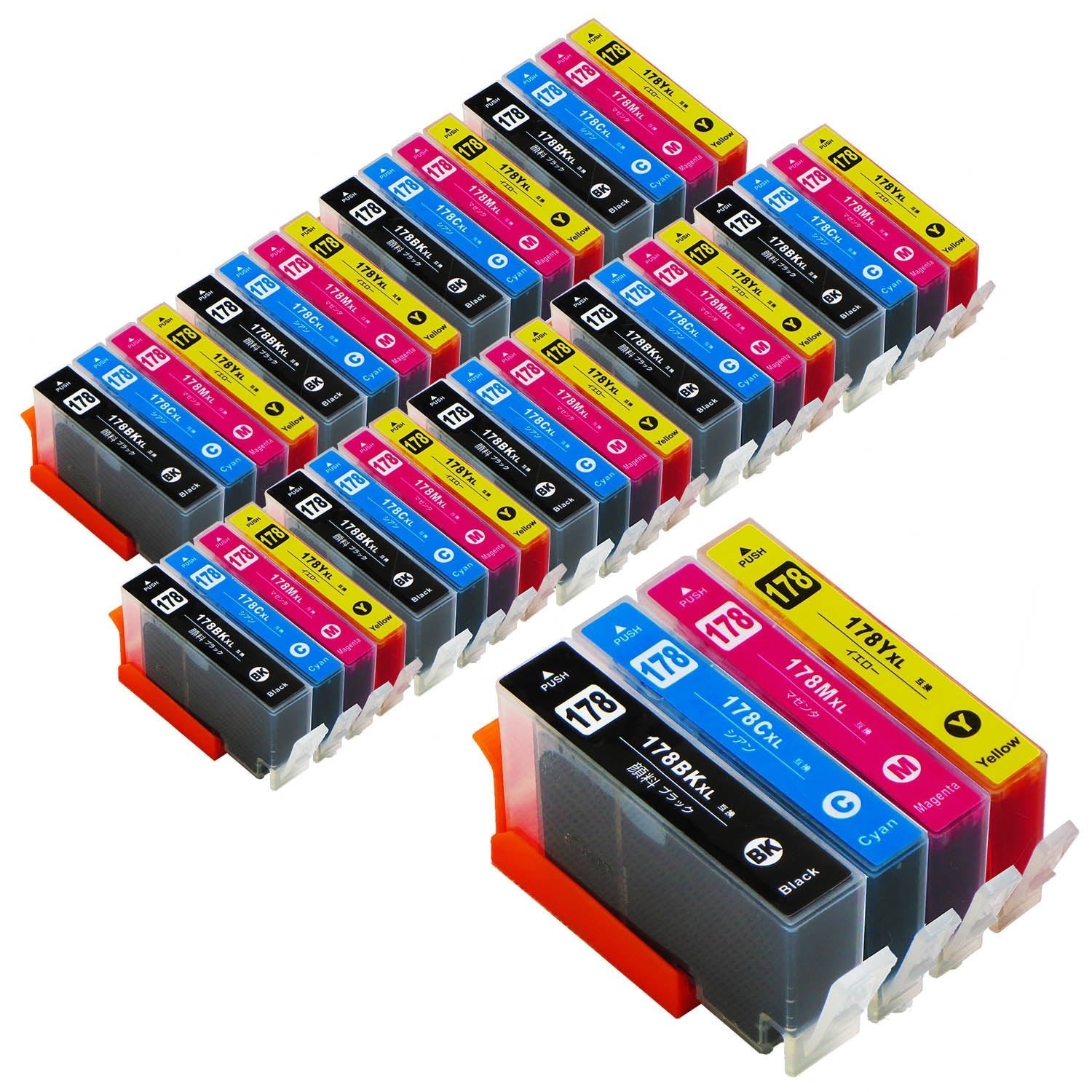 HP用 HP 178 互換インク 4色セット 増量版