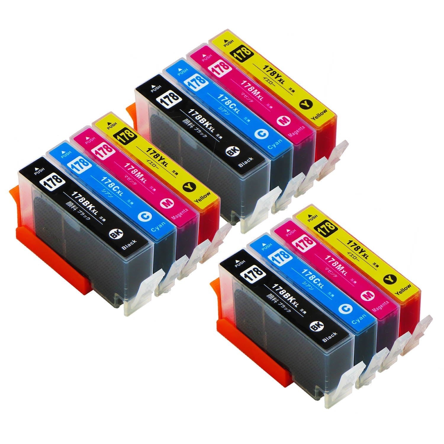 HP用 HP 178 互換インク 4色セット 増量版