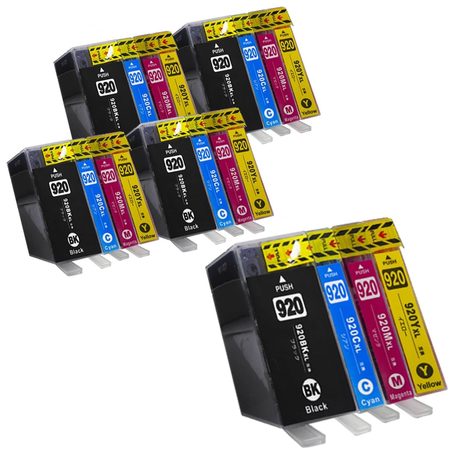 HP用 HP 920XL 互換インク 4色セット 増量版