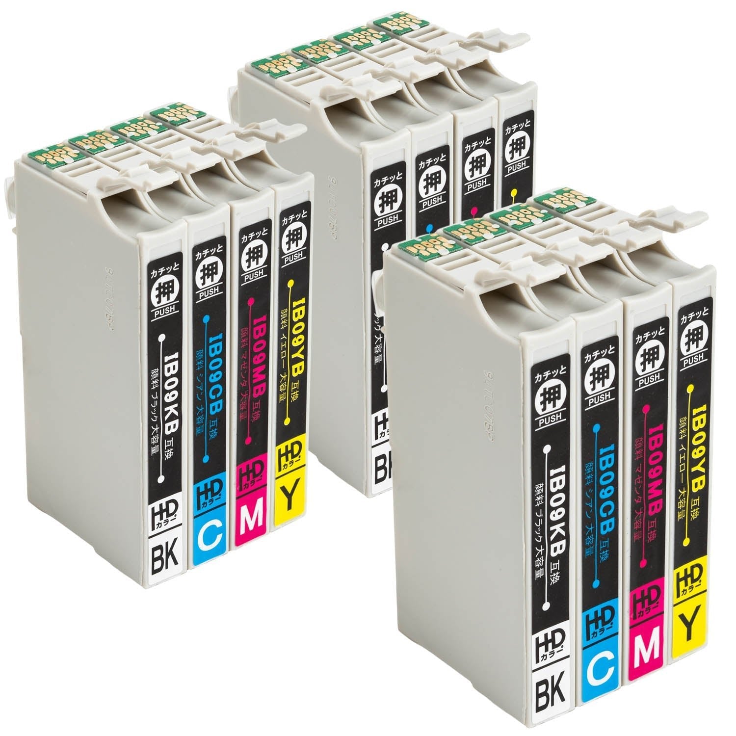 エプソン用 IB09CL4B (電卓) 互換インク 4色セット 大容量