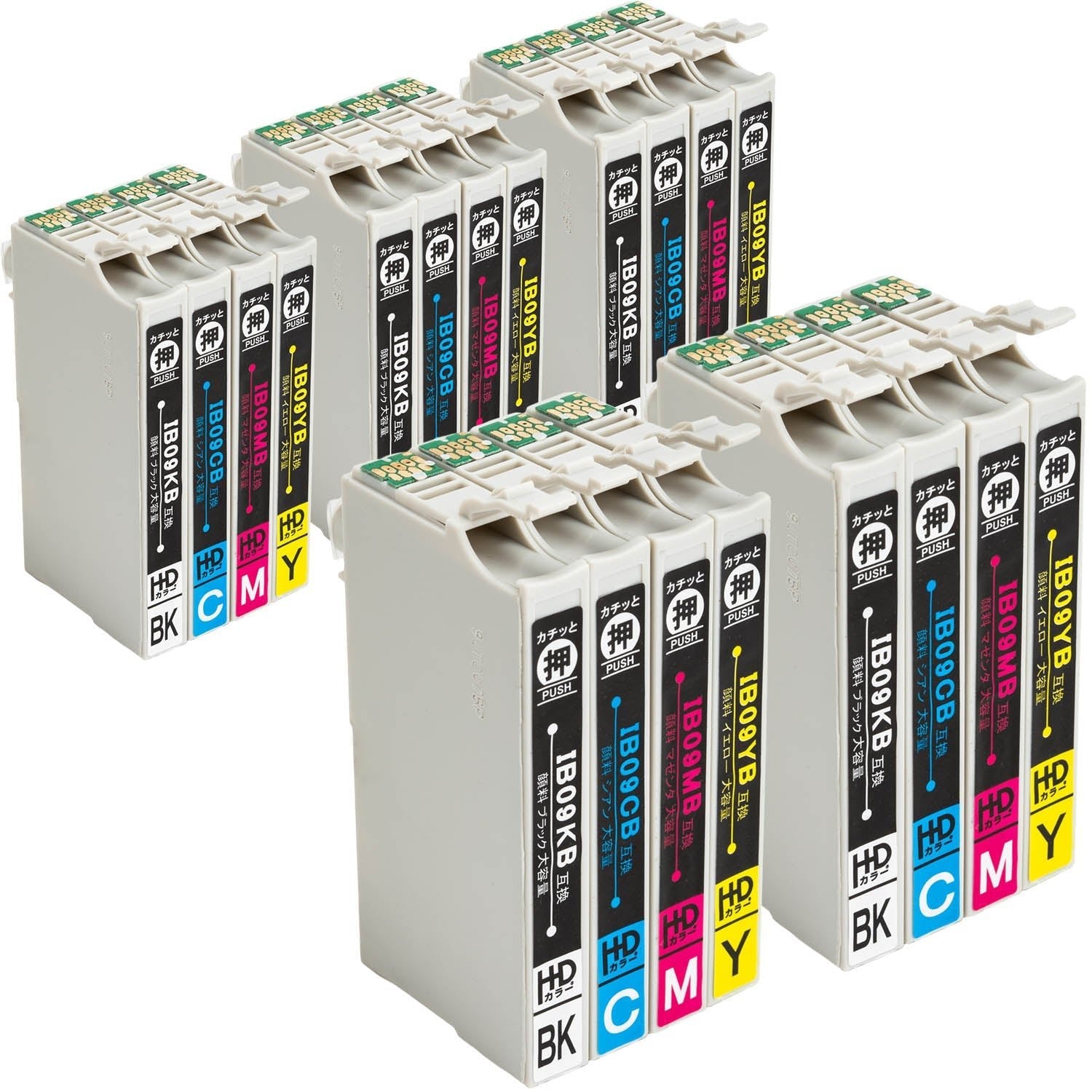 エプソン用 IB09CL4B (電卓) 互換インク 4色セット 大容量