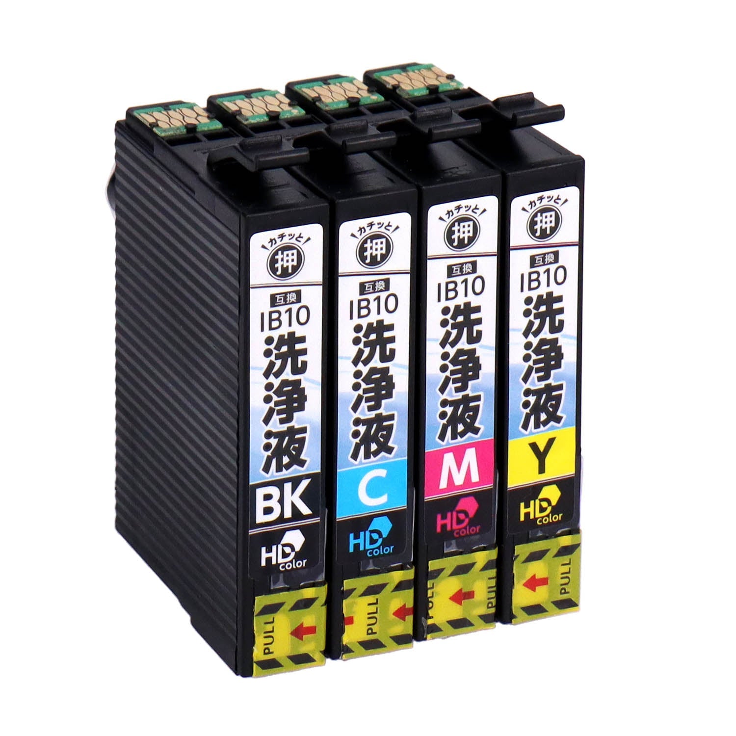 エプソン用 IB10CL4A 洗浄カートリッジ 4色セット