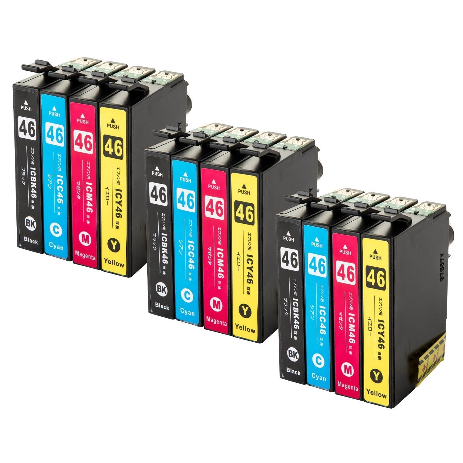 エプソン用 IC4CL46 (サッカーボール) 互換インク 4色セット