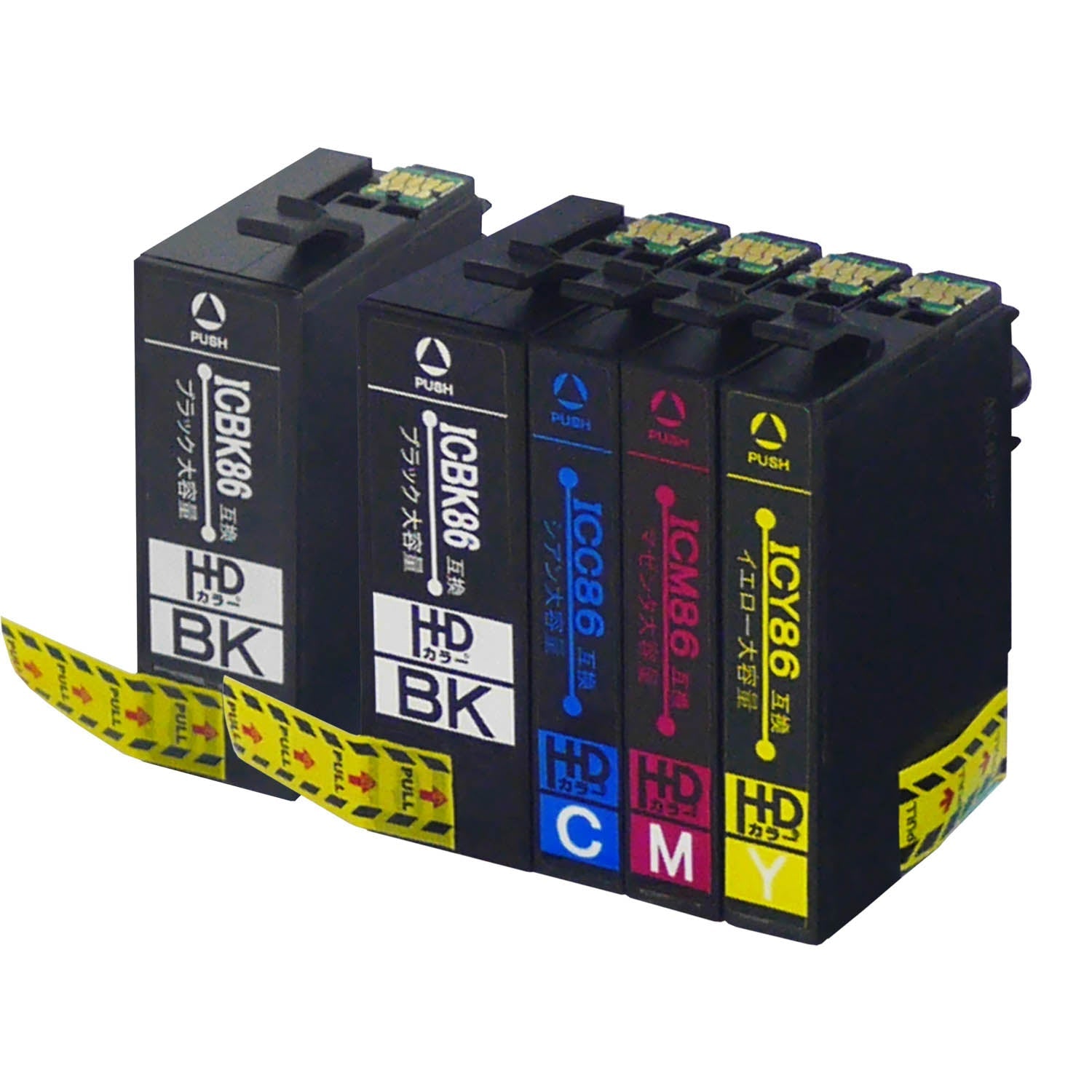 エプソン用 IC4CL86 (かぎ) 互換インク 4色セット 大容量