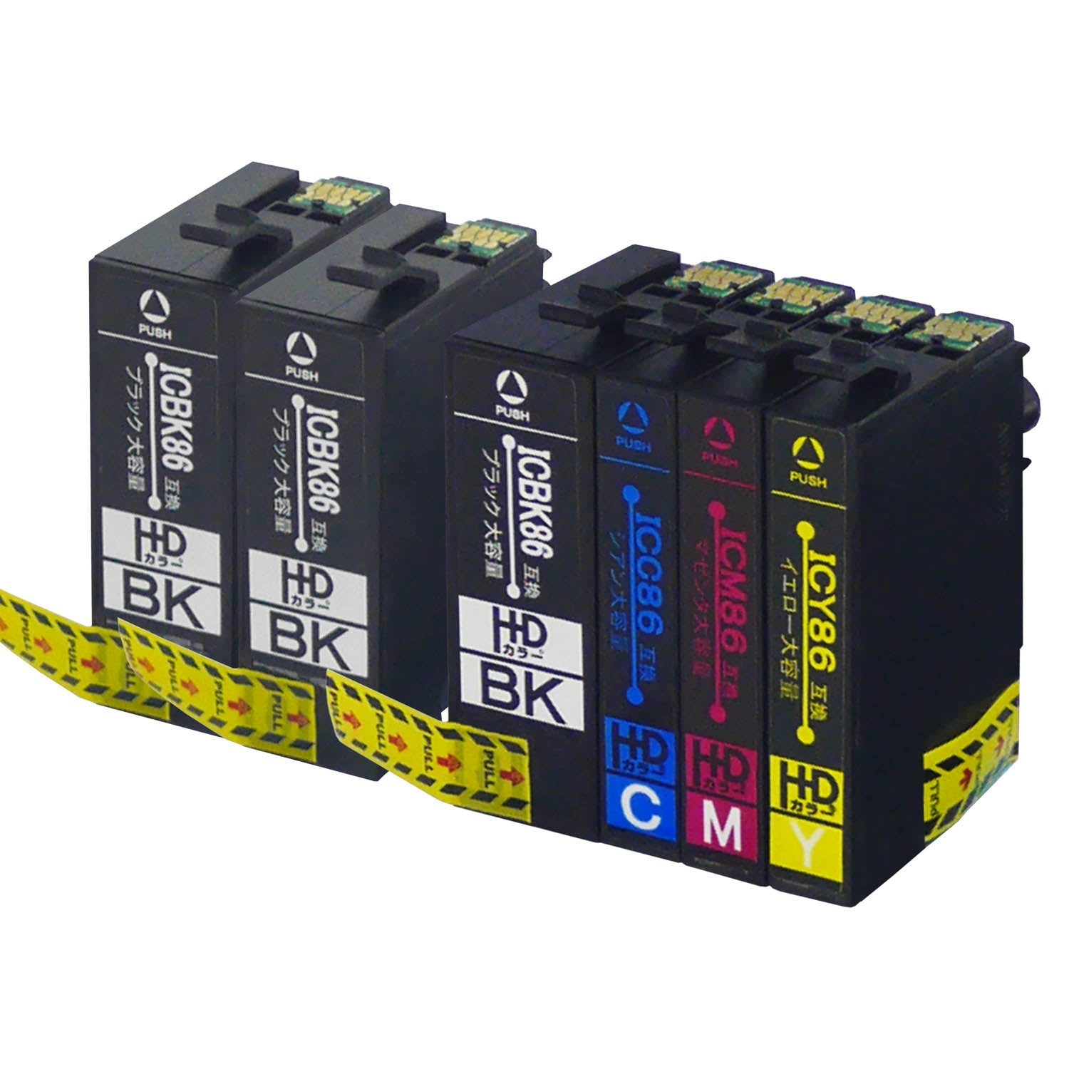 エプソン用 IC4CL86 (かぎ) 互換インク 4色セット 大容量