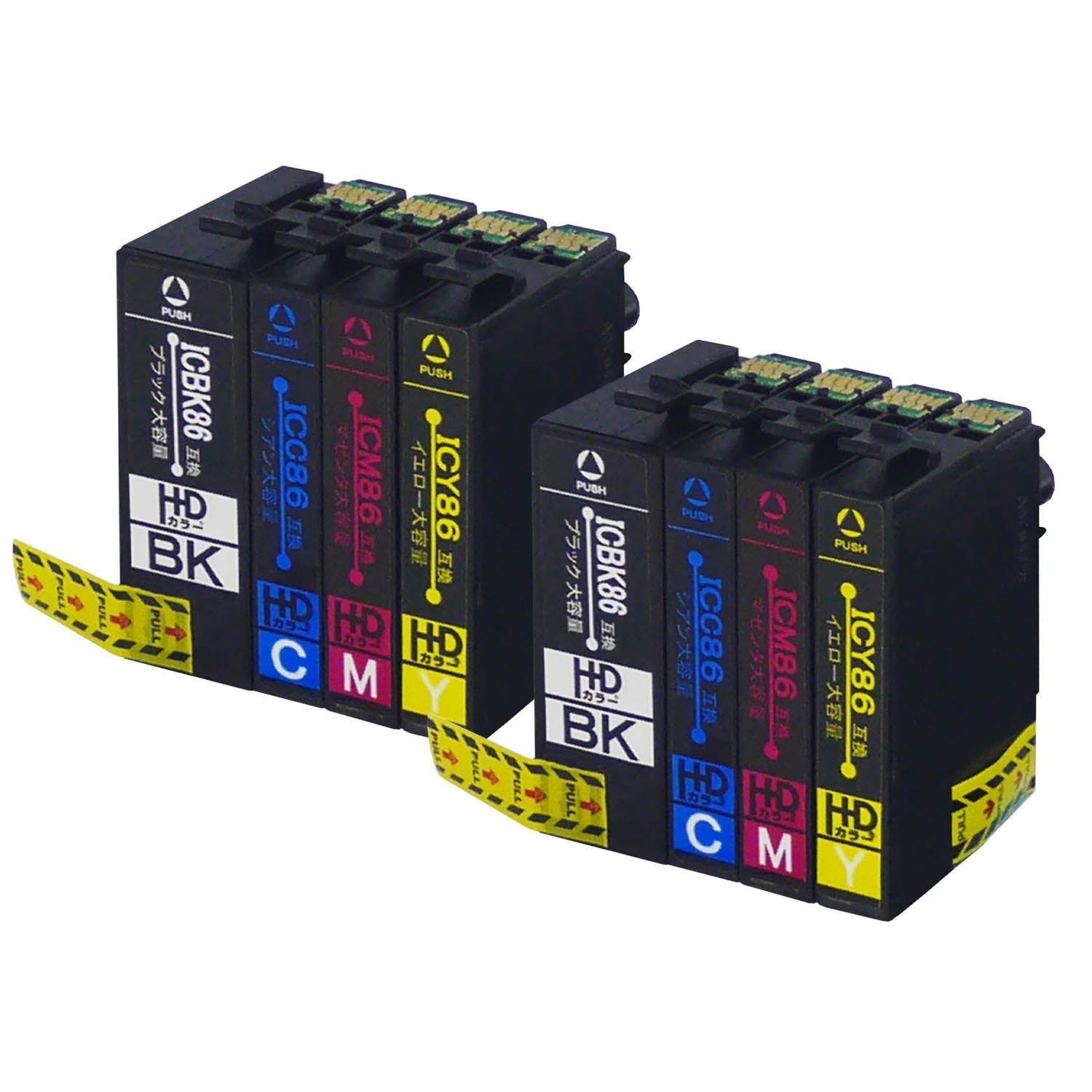 エプソン用 IC4CL86 (かぎ) 互換インク 4色セット 大容量