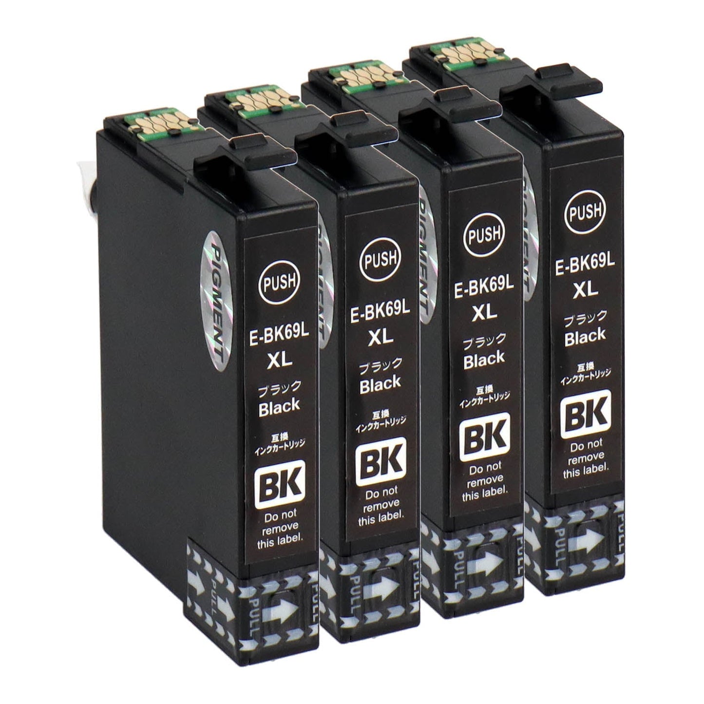 エプソン用 ICBK69L (砂時計) 互換インク 顔料ブラック 増量版