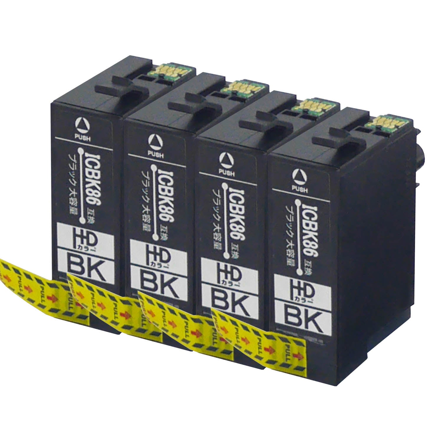 エプソン用 ICBK86 (かぎ) 互換インク ブラック 大容量