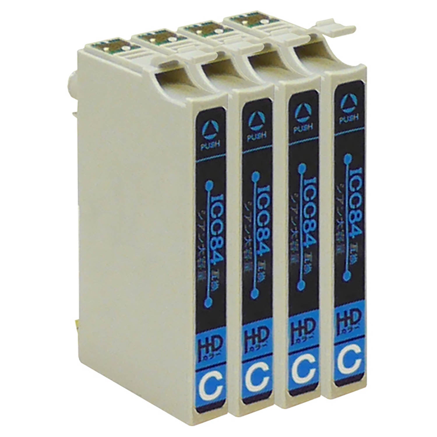 エプソン用 ICC84 (虫めがね) 互換インク シアン 大容量