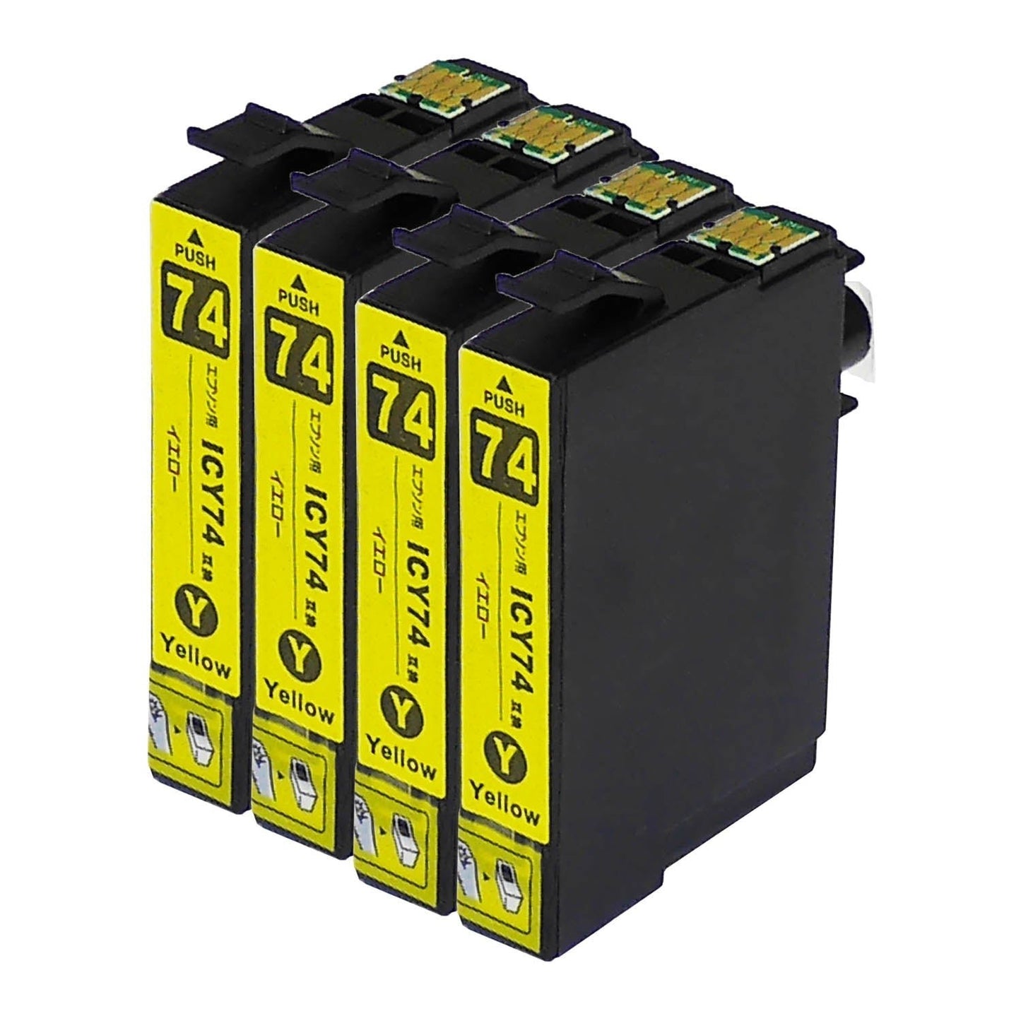 エプソン用 ICY74 (方位磁石) 互換インク イエロー