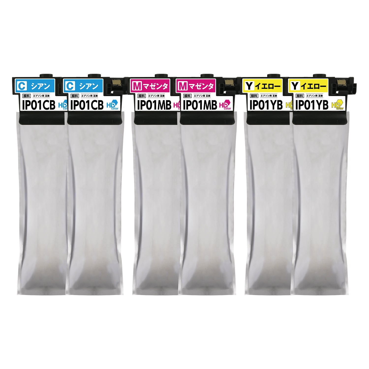 エプソン用 IP01 互換インクパック カラー3色 大容量