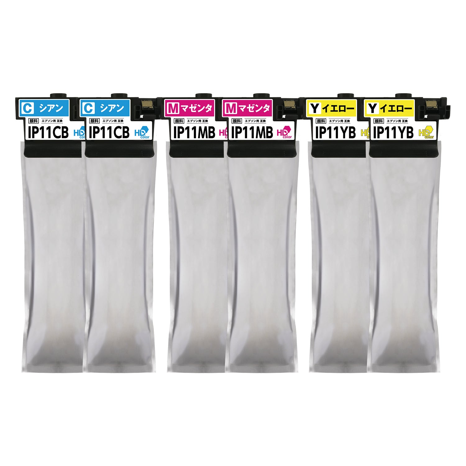 エプソン用 IP11B 互換インクパック カラー3色 大容量