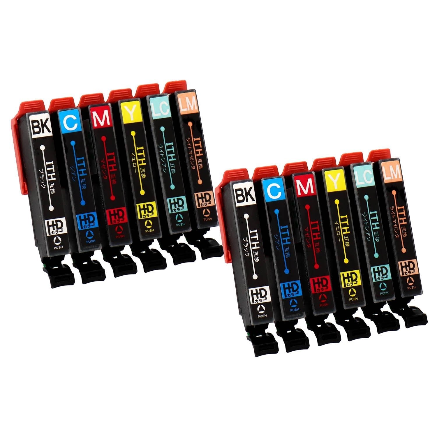 エプソン用 ITH-6CL (イチョウ) 互換インク 6色セット