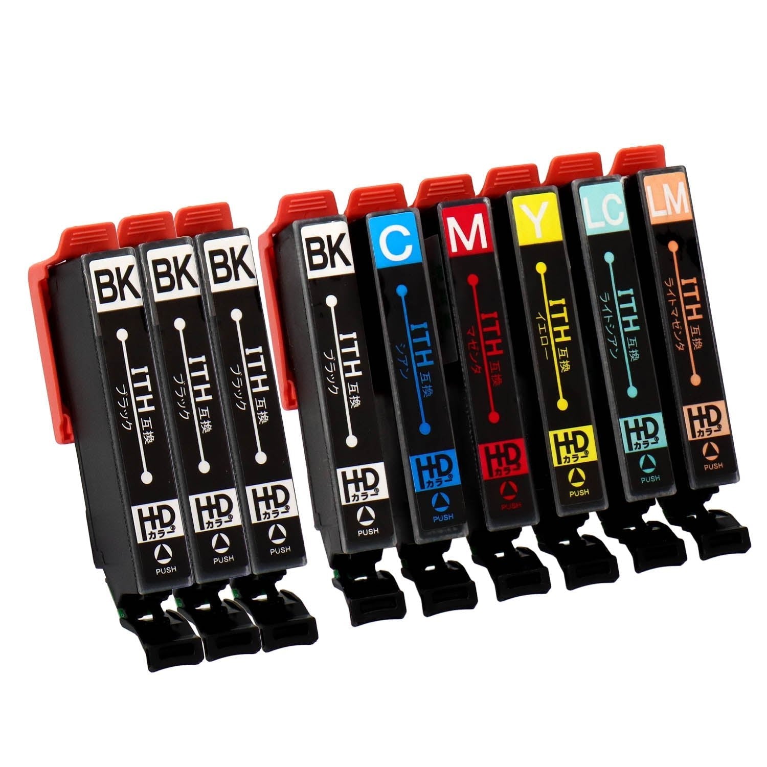 エプソン用 ITH-6CL (イチョウ) 互換インク 6色セット