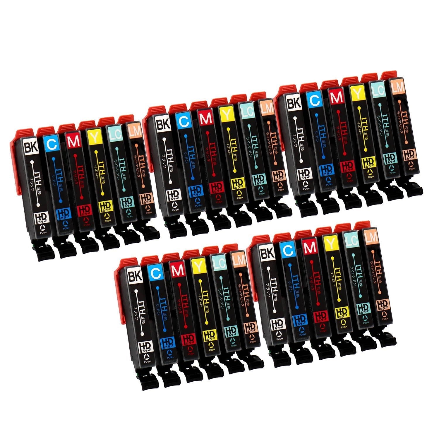 エプソン用 ITH-6CL (イチョウ) 互換インク 6色セット