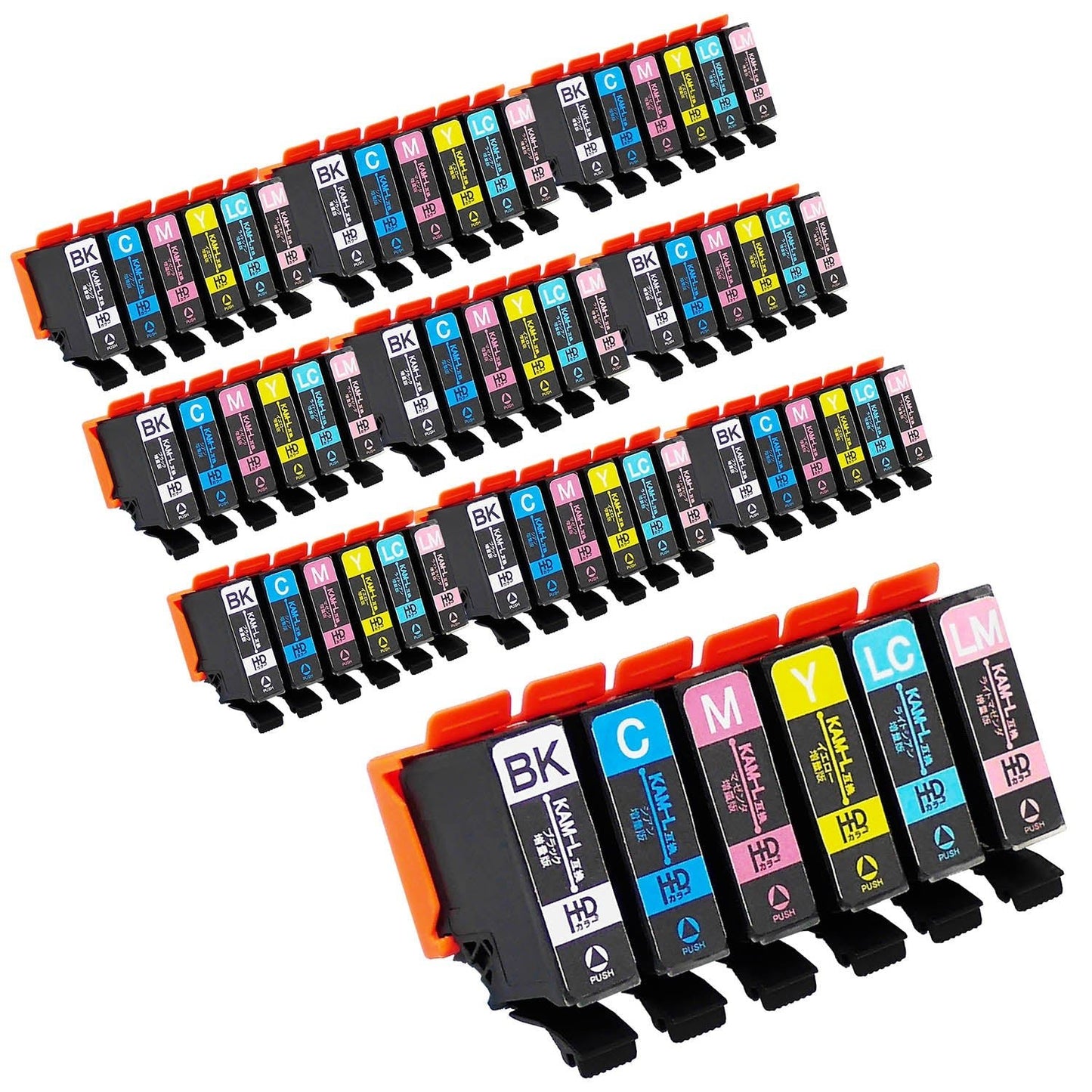 エプソン用 KAM-6CL-L (カメ) 互換インク 6色セット 増量版