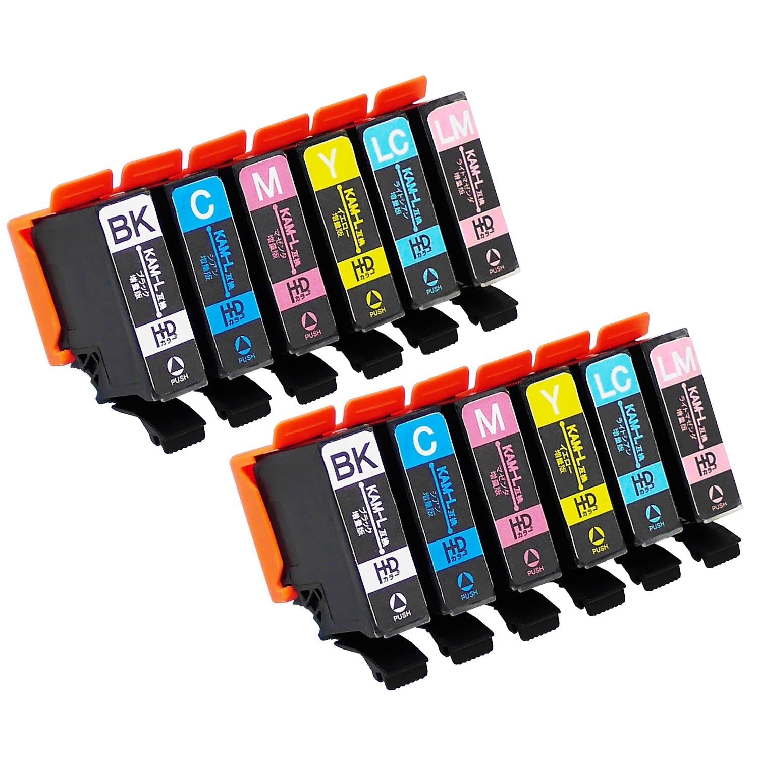 エプソン用 KAM-6CL-L (カメ) 互換インク 6色セット 増量版