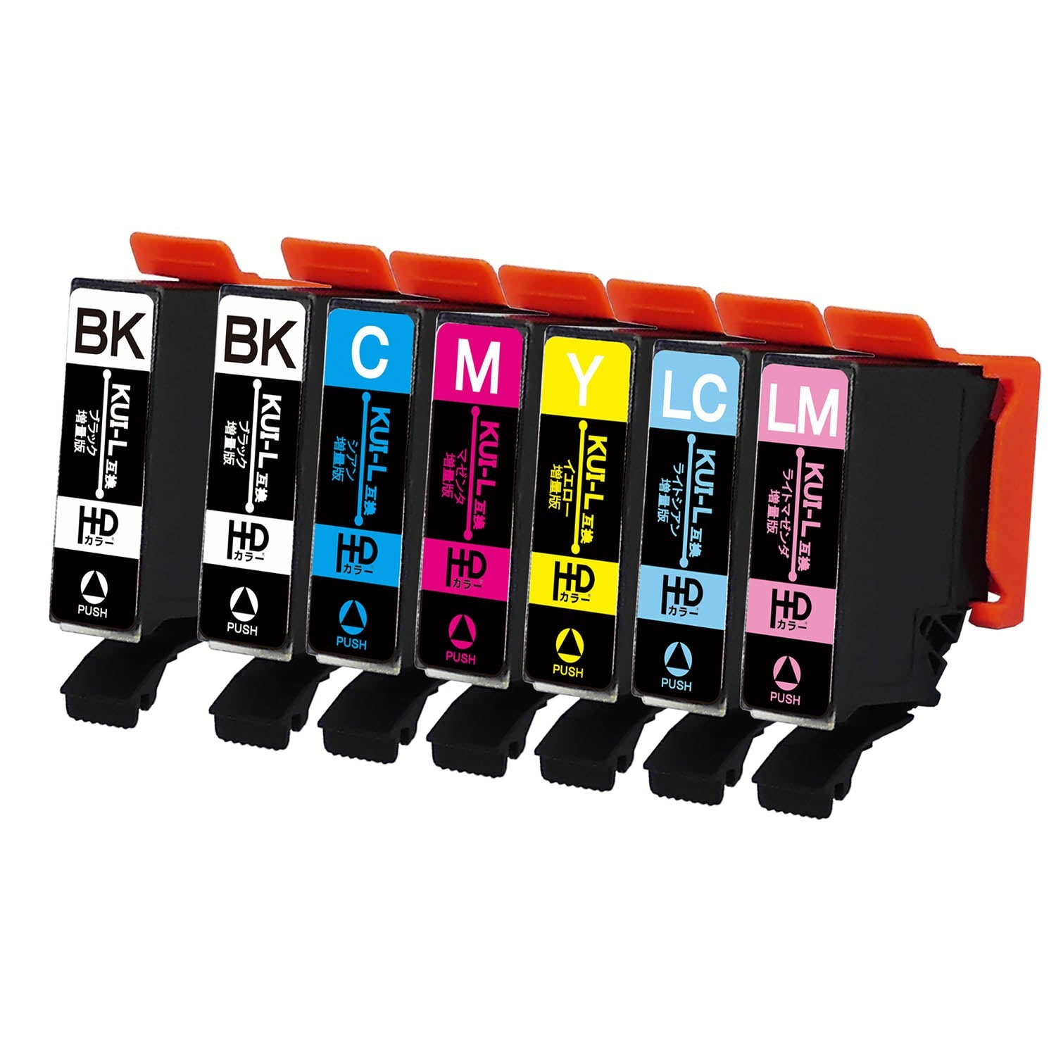 エプソン用 KUI-6CL (クマノミ) 互換インク 6色セット 増量版