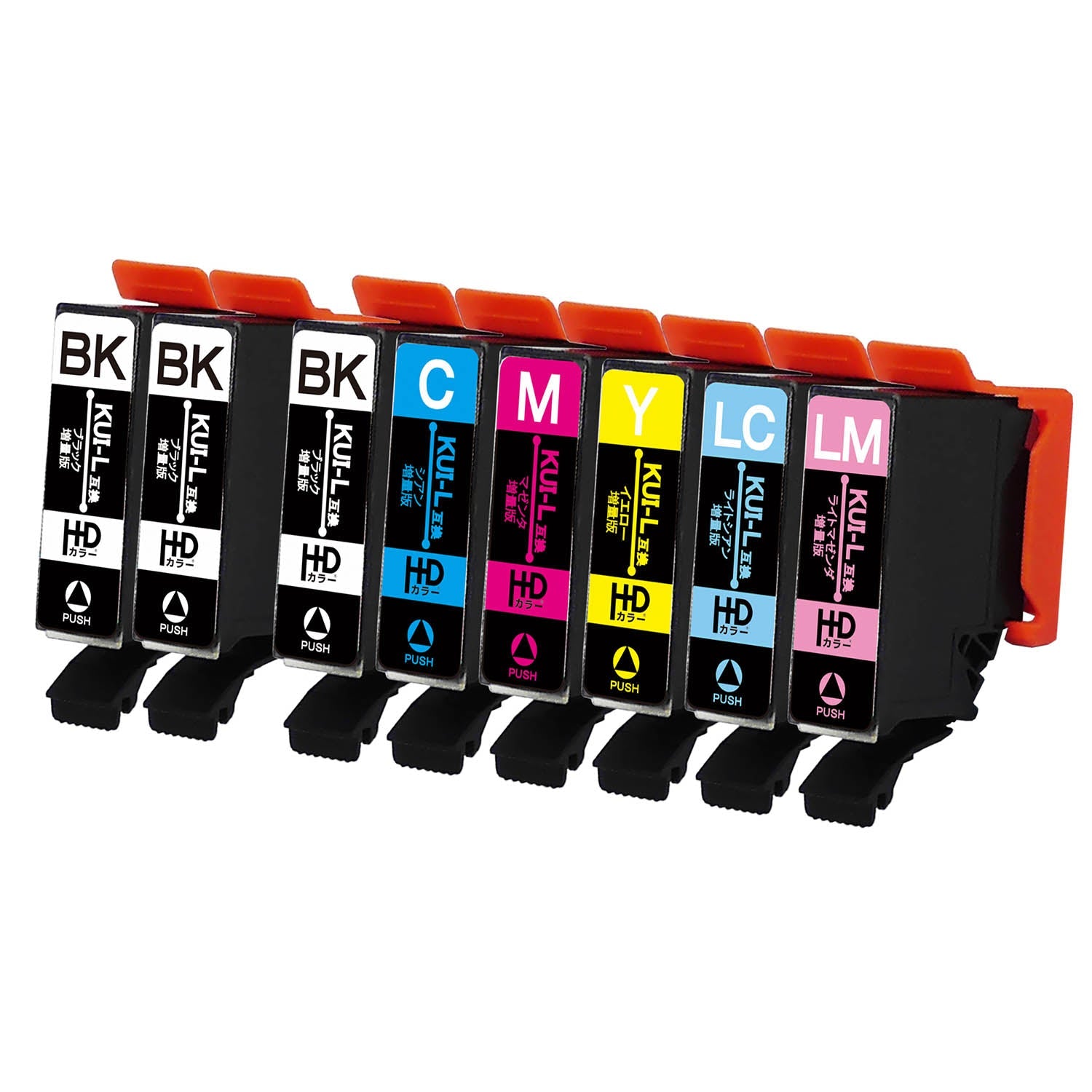 エプソン用 KUI-6CL (クマノミ) 互換インク 6色セット 増量版