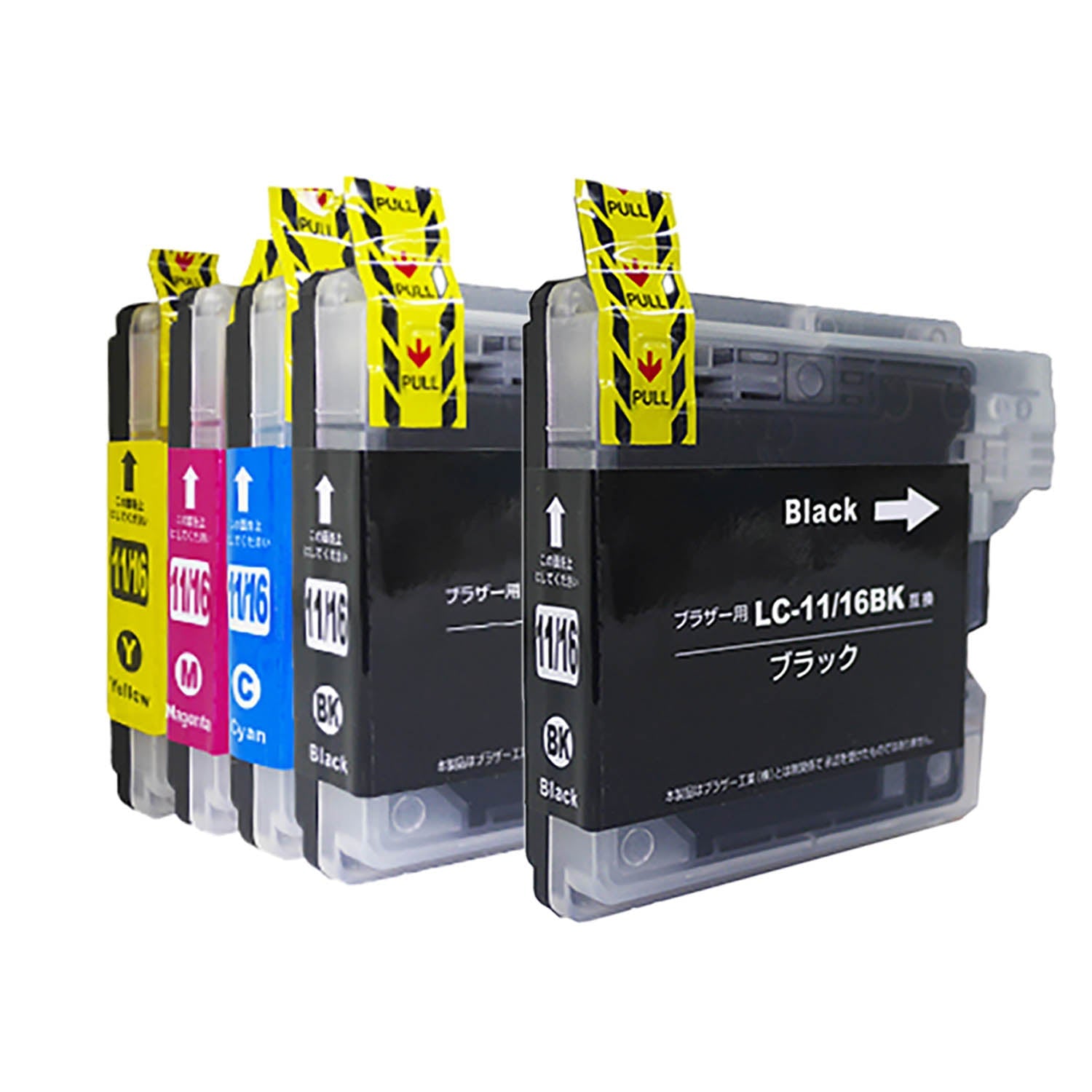 ブラザー用 LC11-4PK(LC16-4PK) 互換インク 4色セット