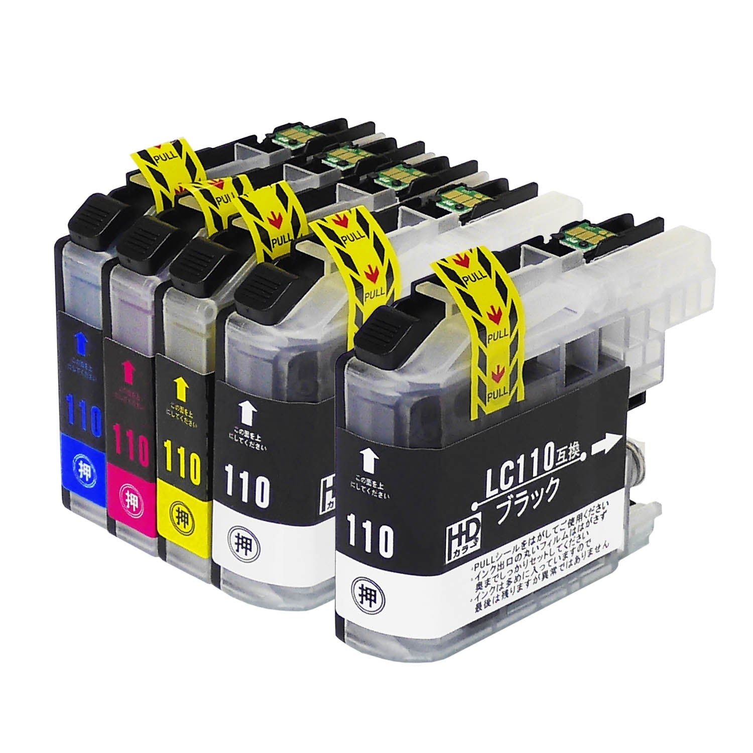 ブラザー用 LC110-4PK 互換インク 4色セット