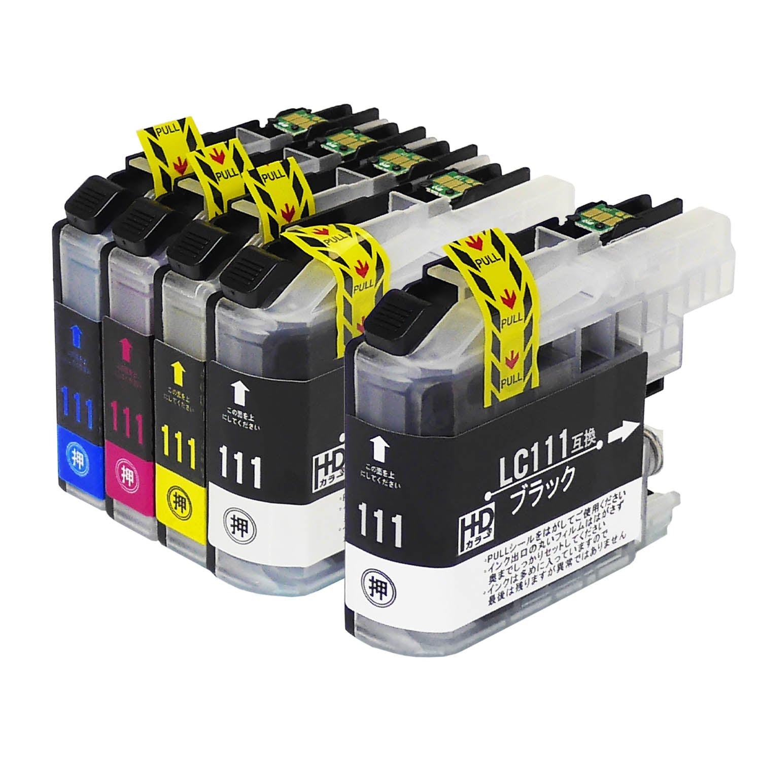 ブラザー用 LC111-4PK 互換インク 4色セット