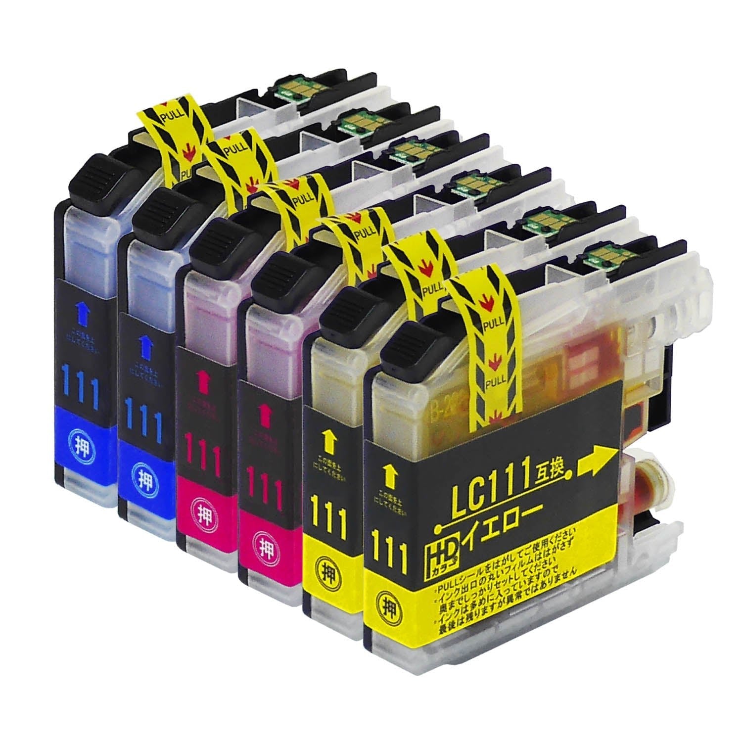 ブラザー用 LC111 互換インク カラー3色