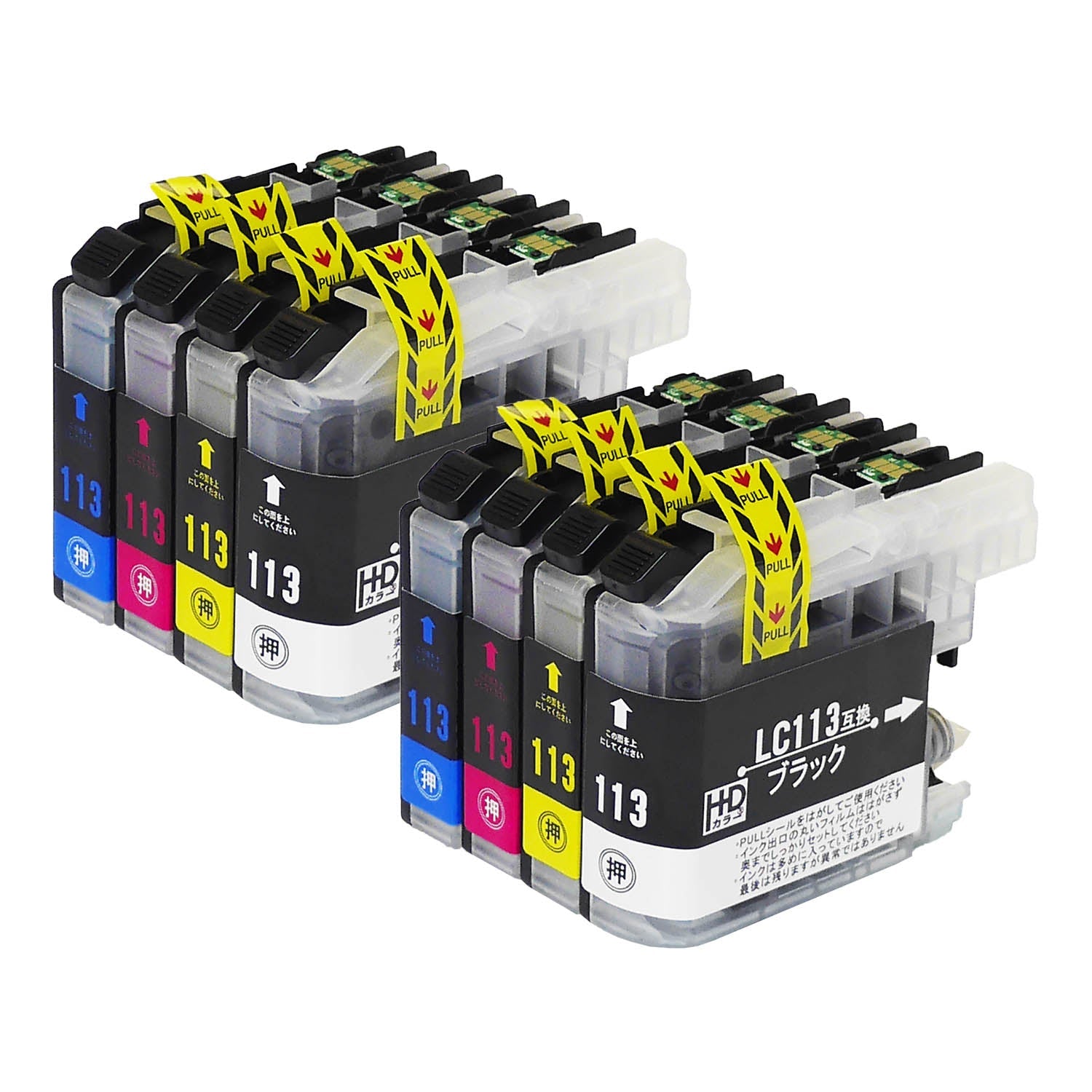 ブラザー用 LC113-4PK 互換インク 4色セット