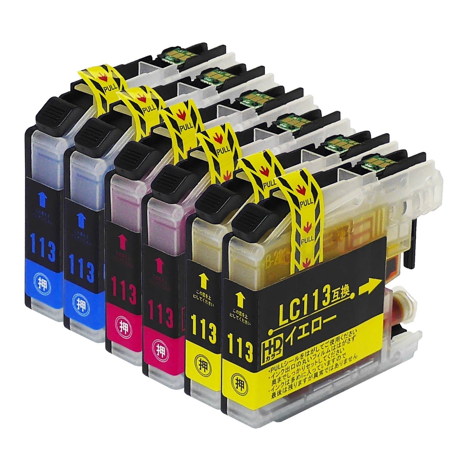 ブラザー用 LC113 互換インク カラー3色