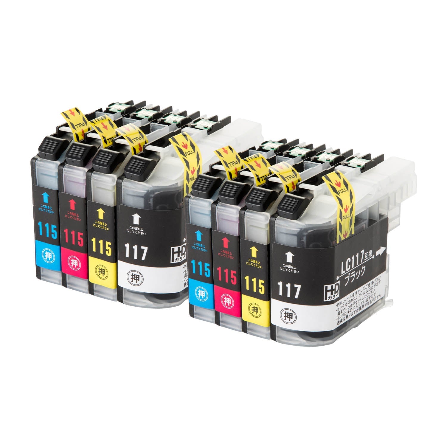 ブラザー用 LC117/115-4PK 互換インク 4色セット