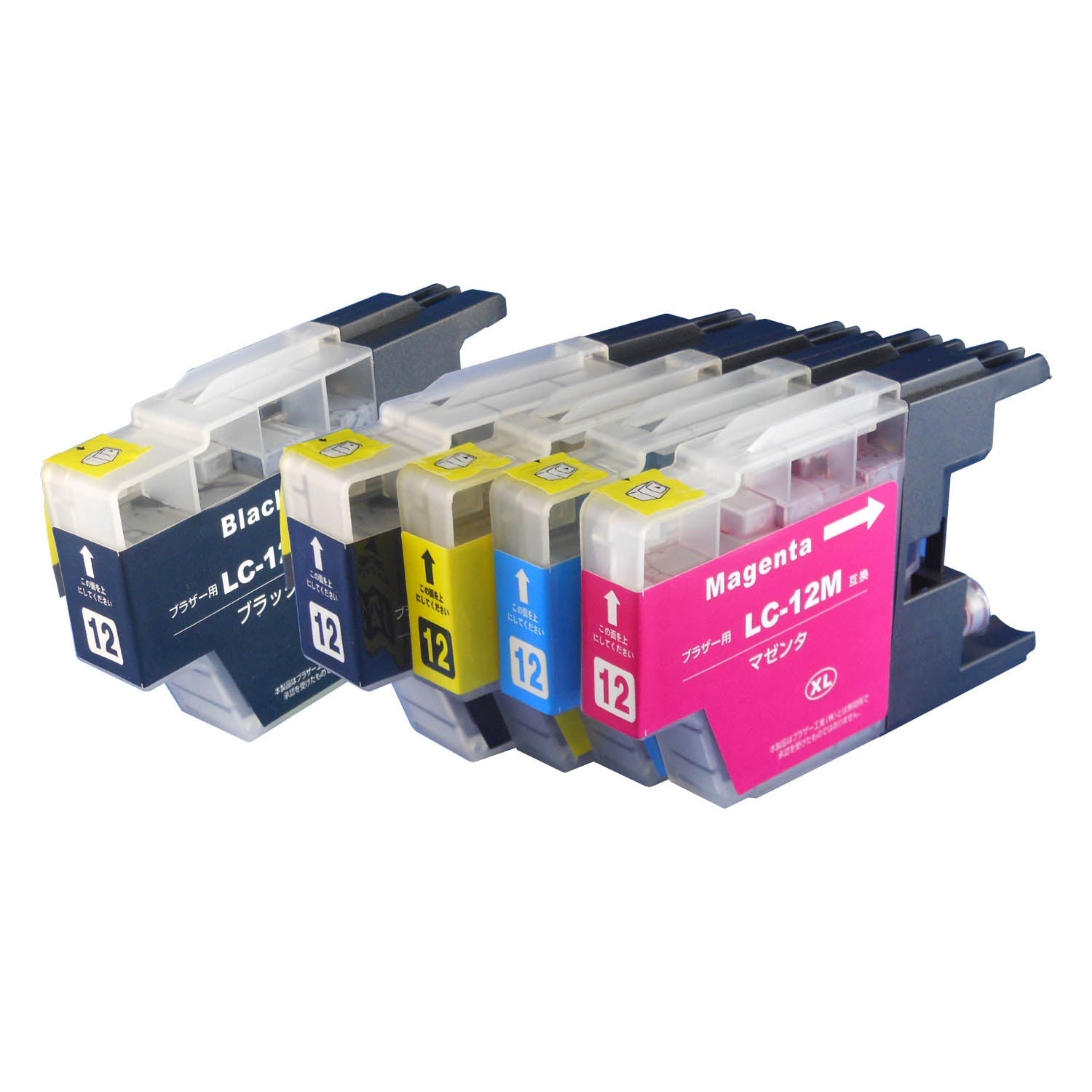 ブラザー用 LC12-4PK 互換インク 4色セット