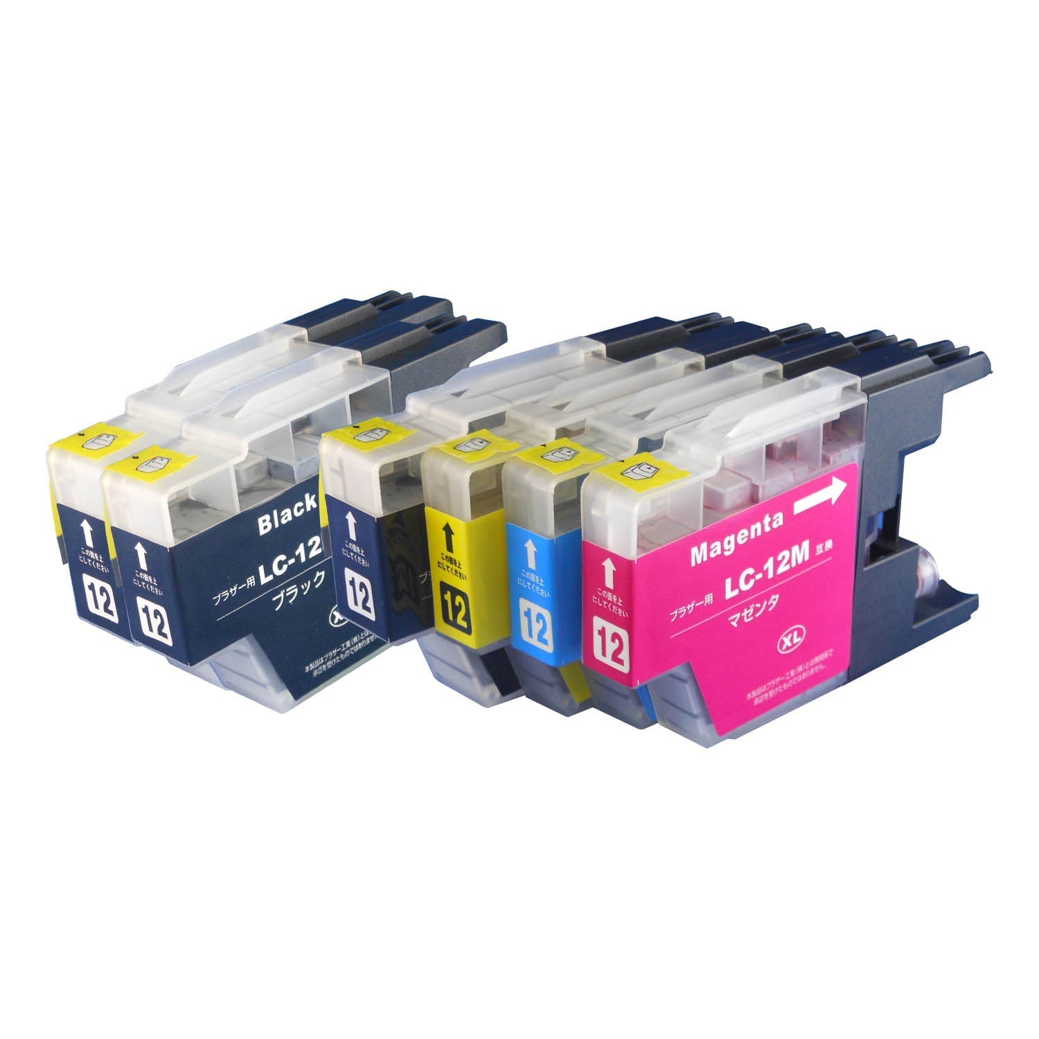 ブラザー用 LC12-4PK 互換インク 4色セット