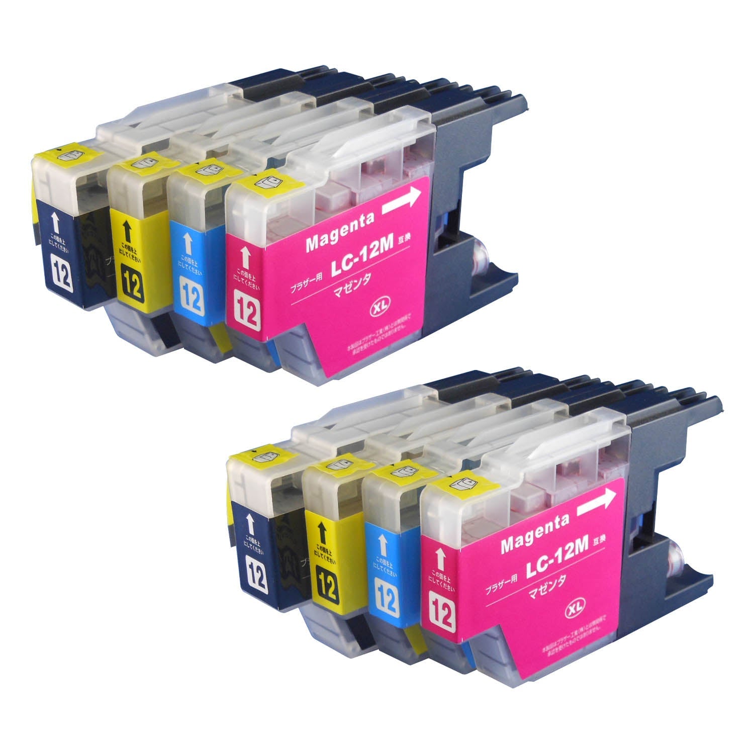 ブラザー用 LC12-4PK 互換インク 4色セット