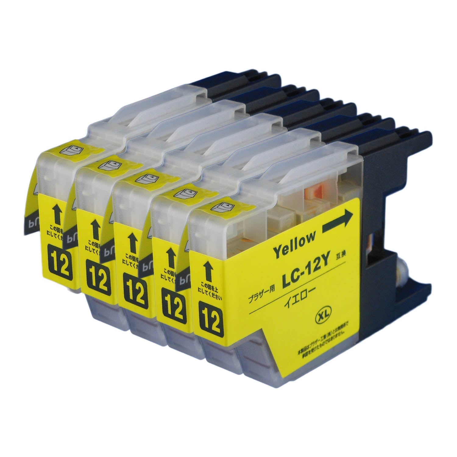 ブラザー用 LC12Y 互換インク イエロー