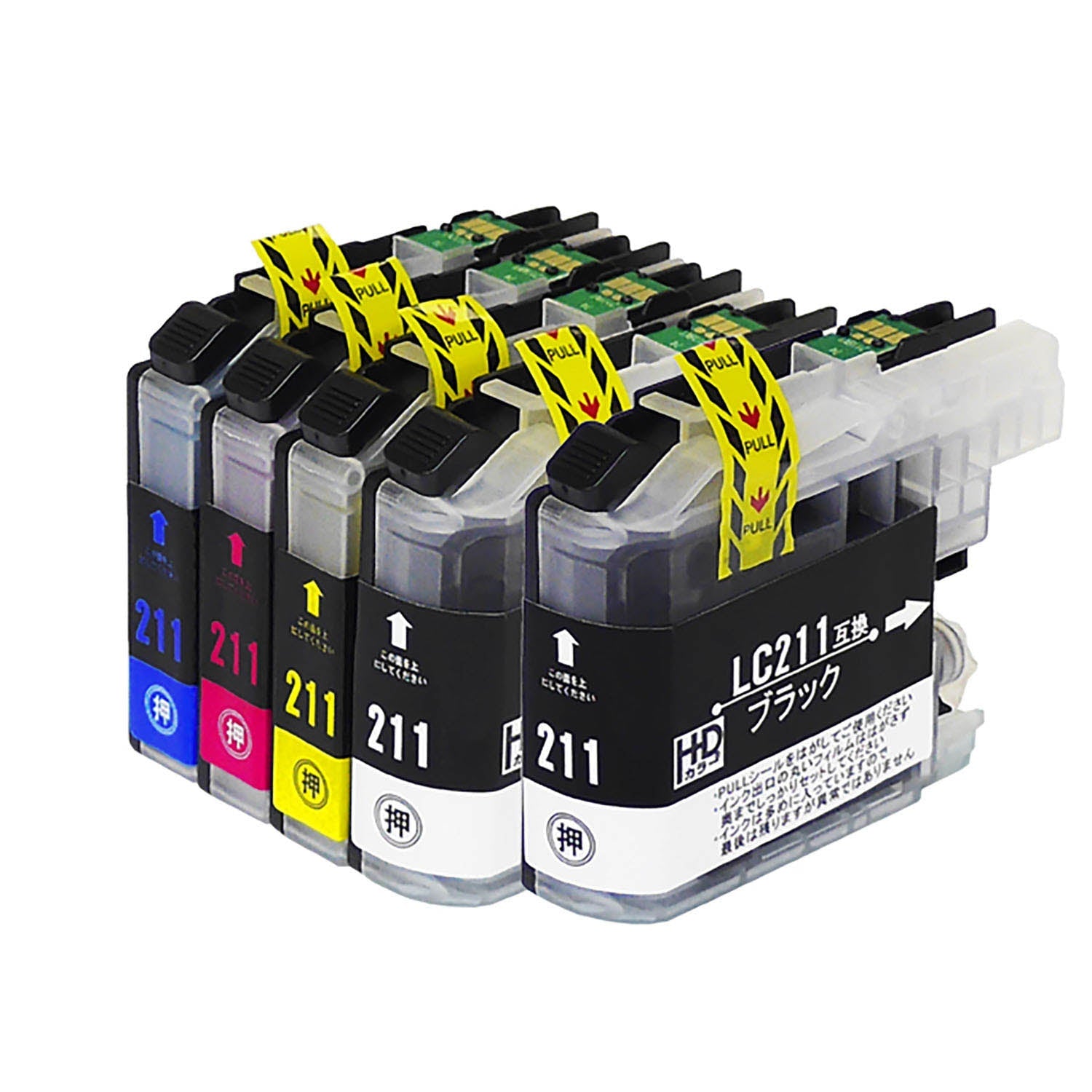 ブラザー用 LC211-4PK 互換インク 4色セット