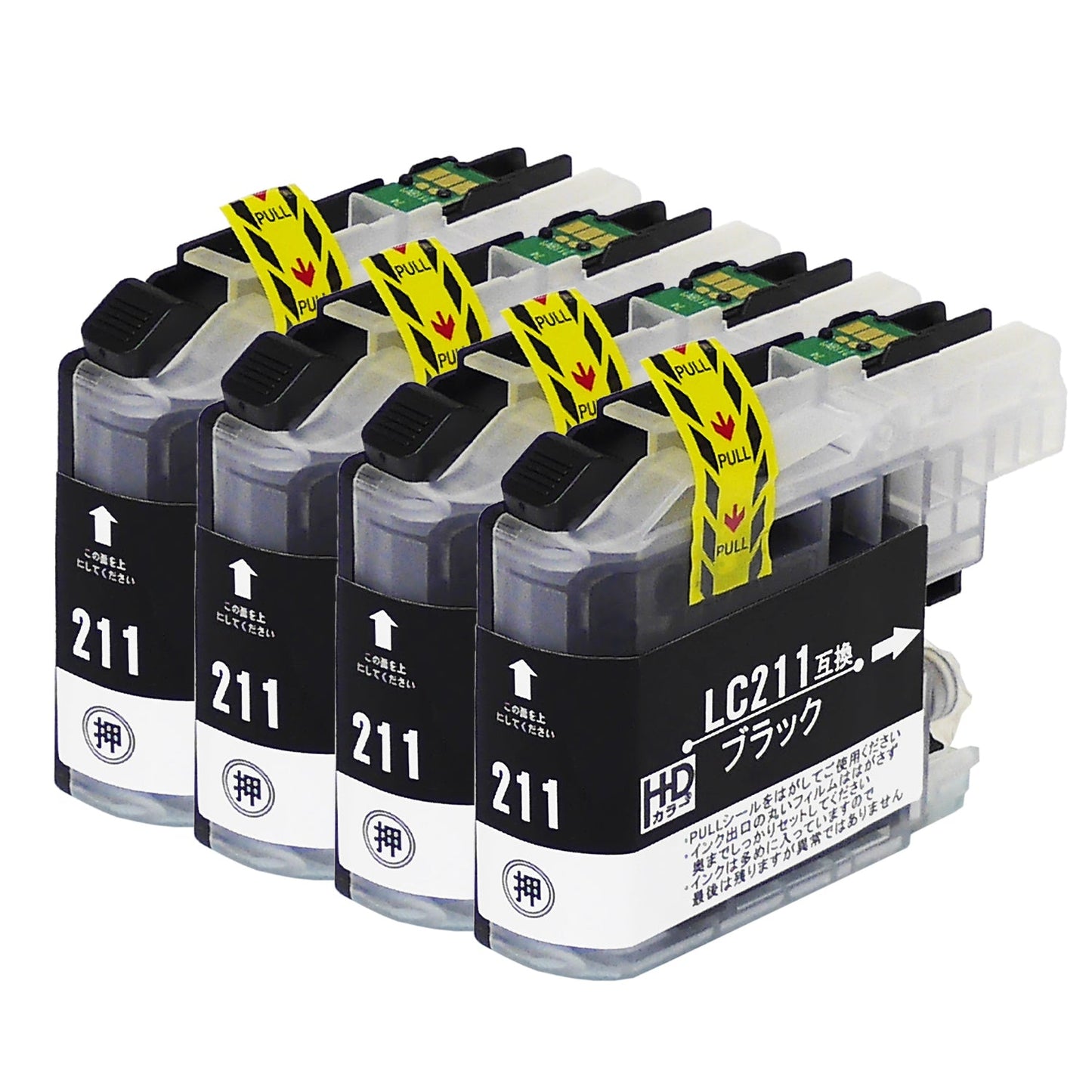 ブラザー用 LC211BK 互換インク ブラック - インクのチップス本店