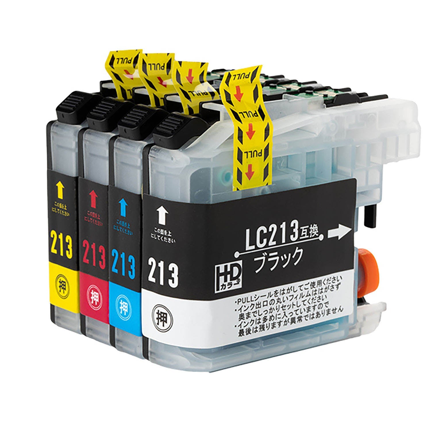 ブラザー用 LC213-4PK 洗浄カートリッジ 4色セット