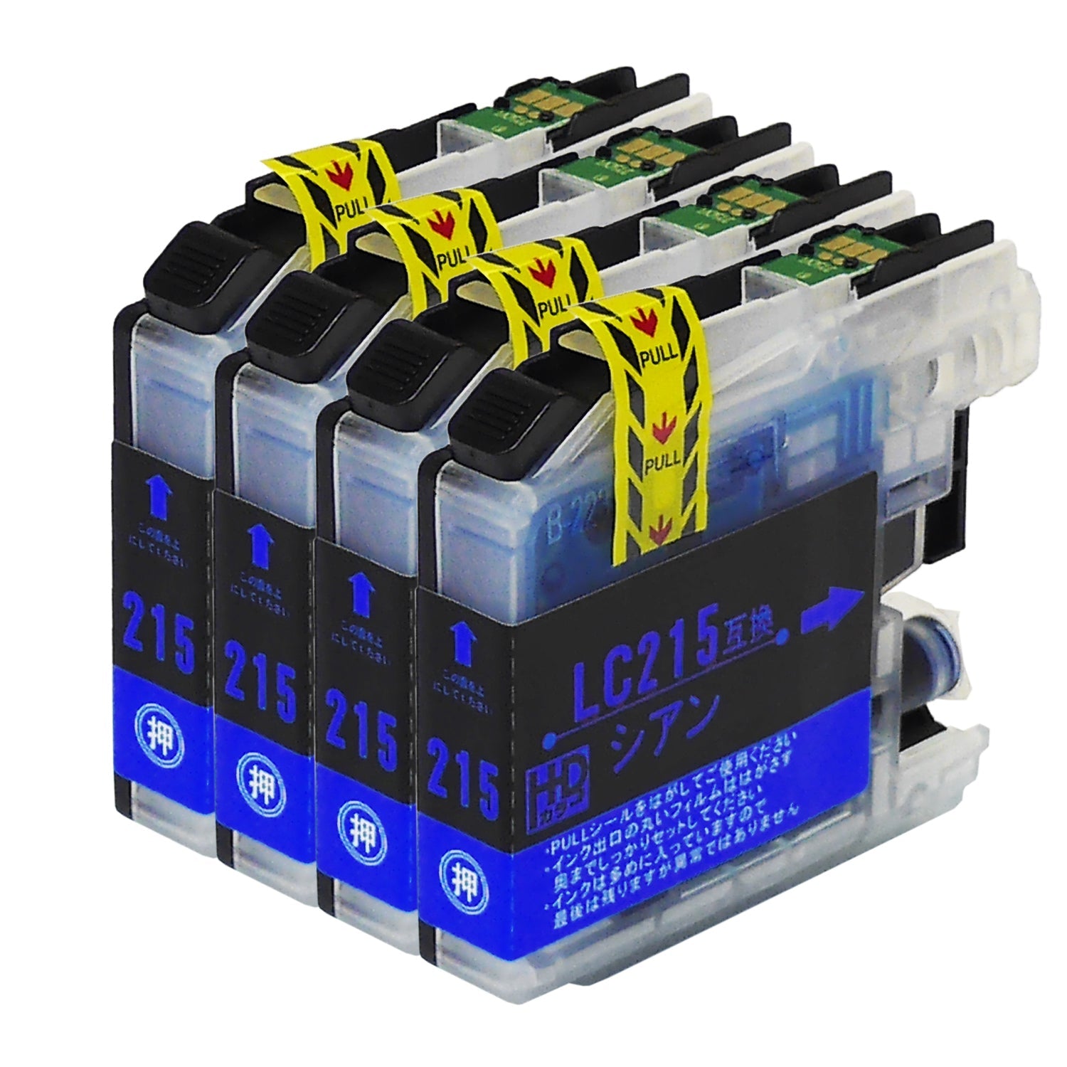 ブラザー用 LC215C 互換インク シアン