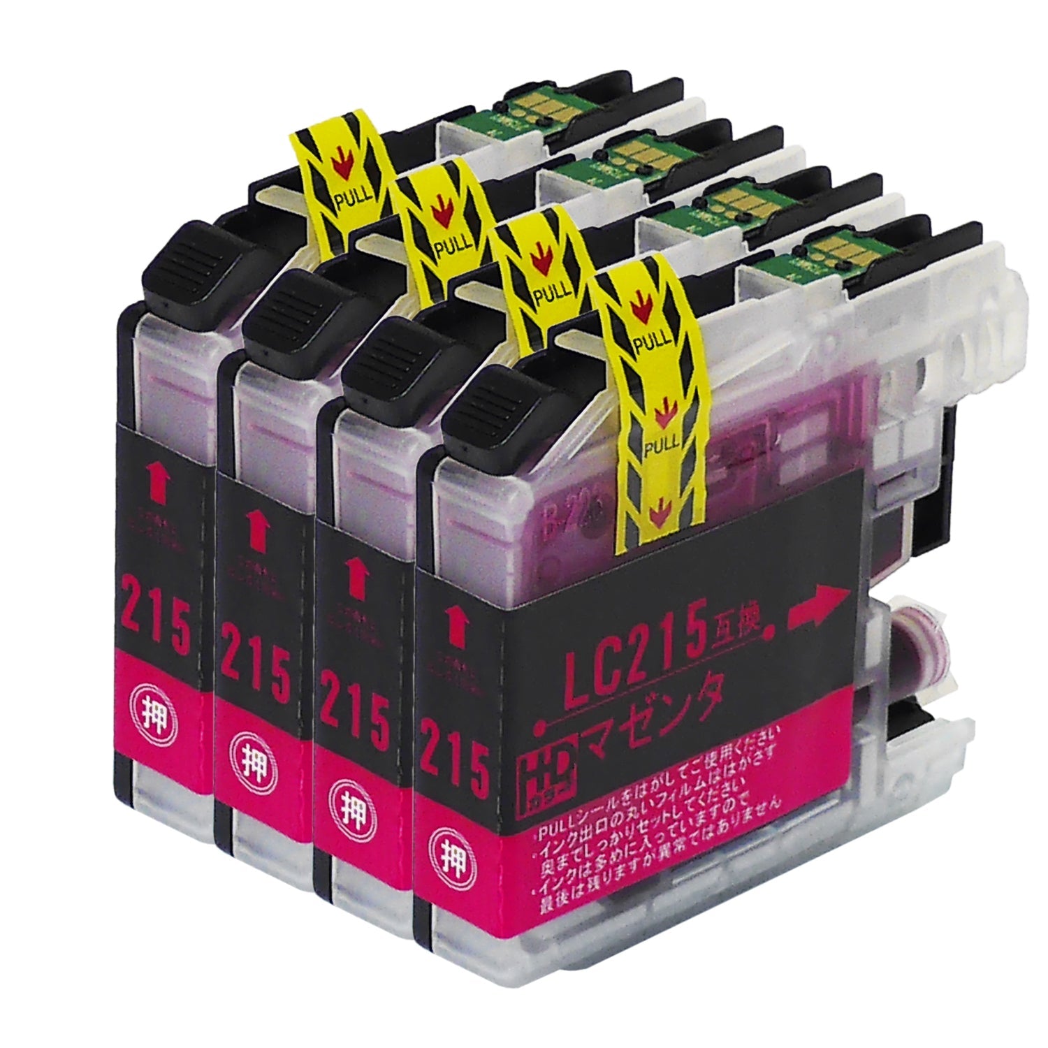 ブラザー用 LC215M 互換インク マゼンタ