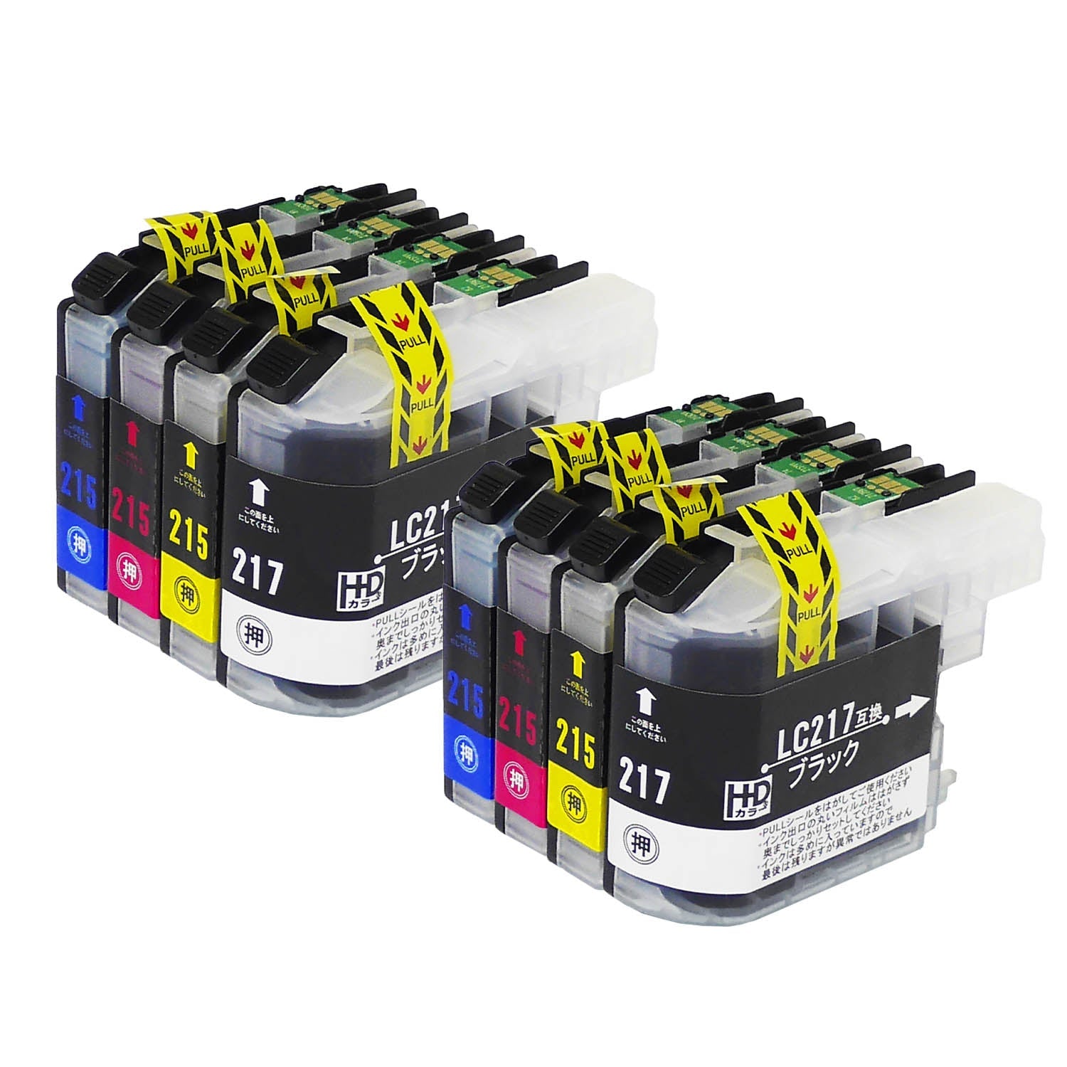 ブラザー用 LC217/215-4PK 互換インク 4色セット