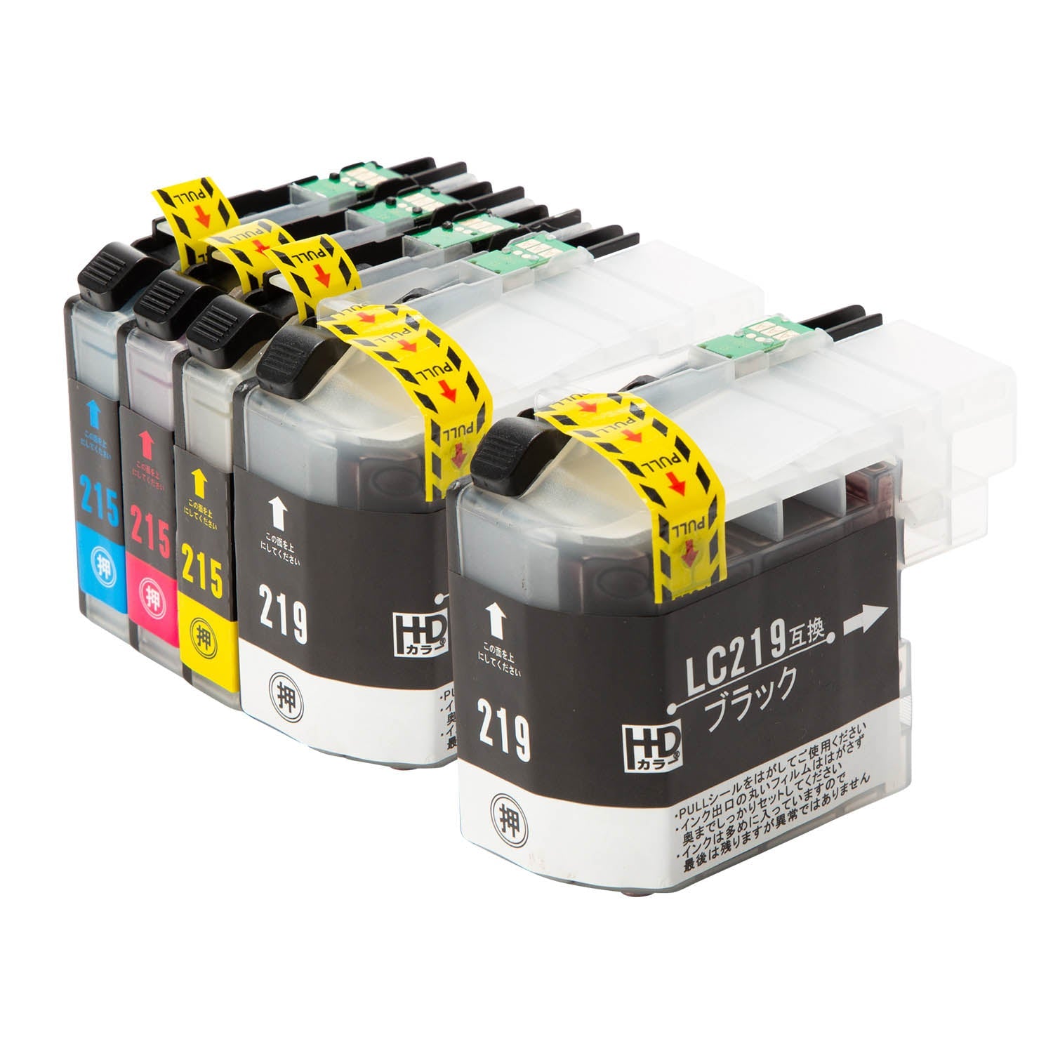 ブラザー用 LC219/215-4PK 互換インク 4色セット