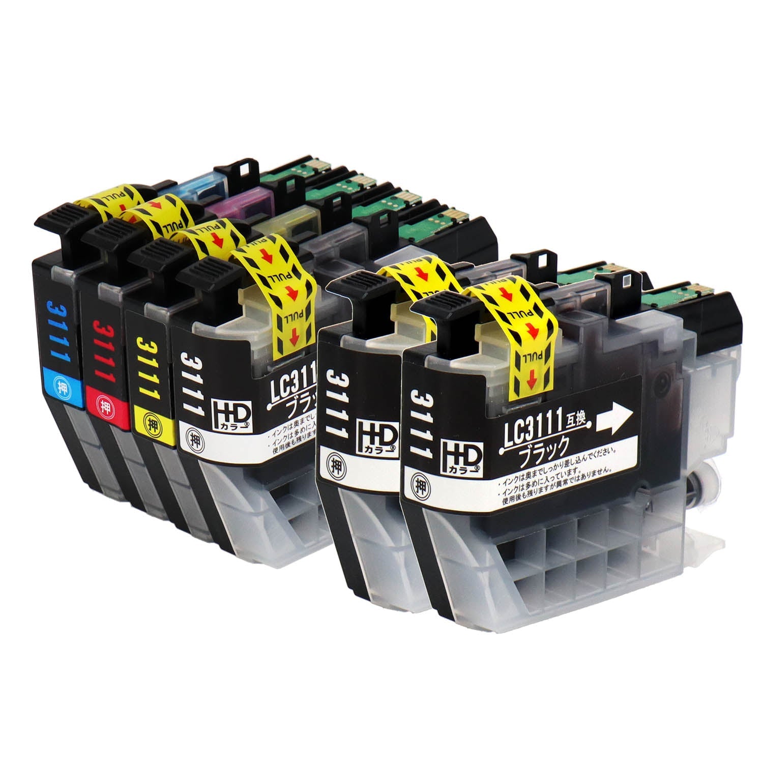 ブラザー用 LC3111-4PK 互換インク 4色セット