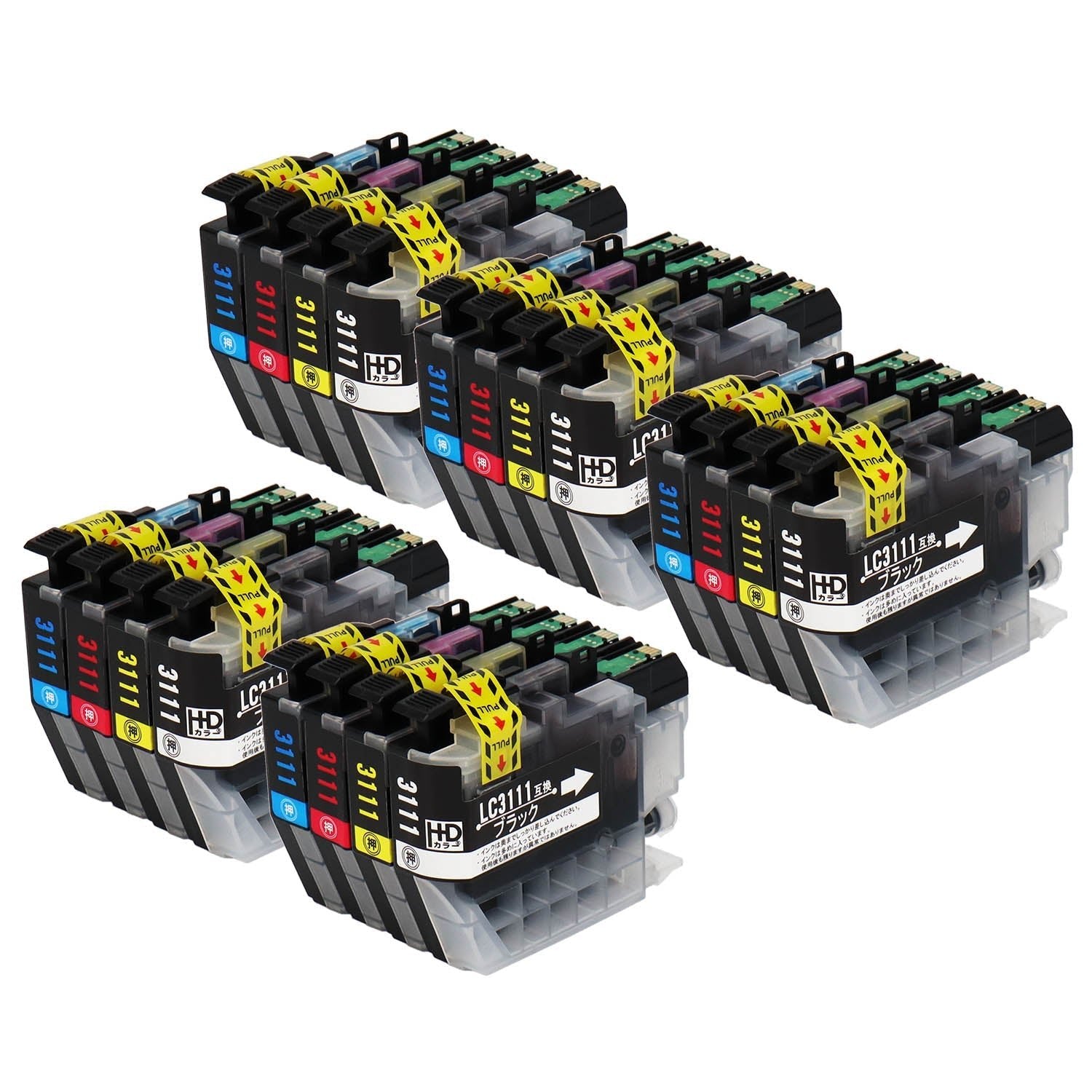 ブラザー用 LC3111-4PK 互換インク 4色セット