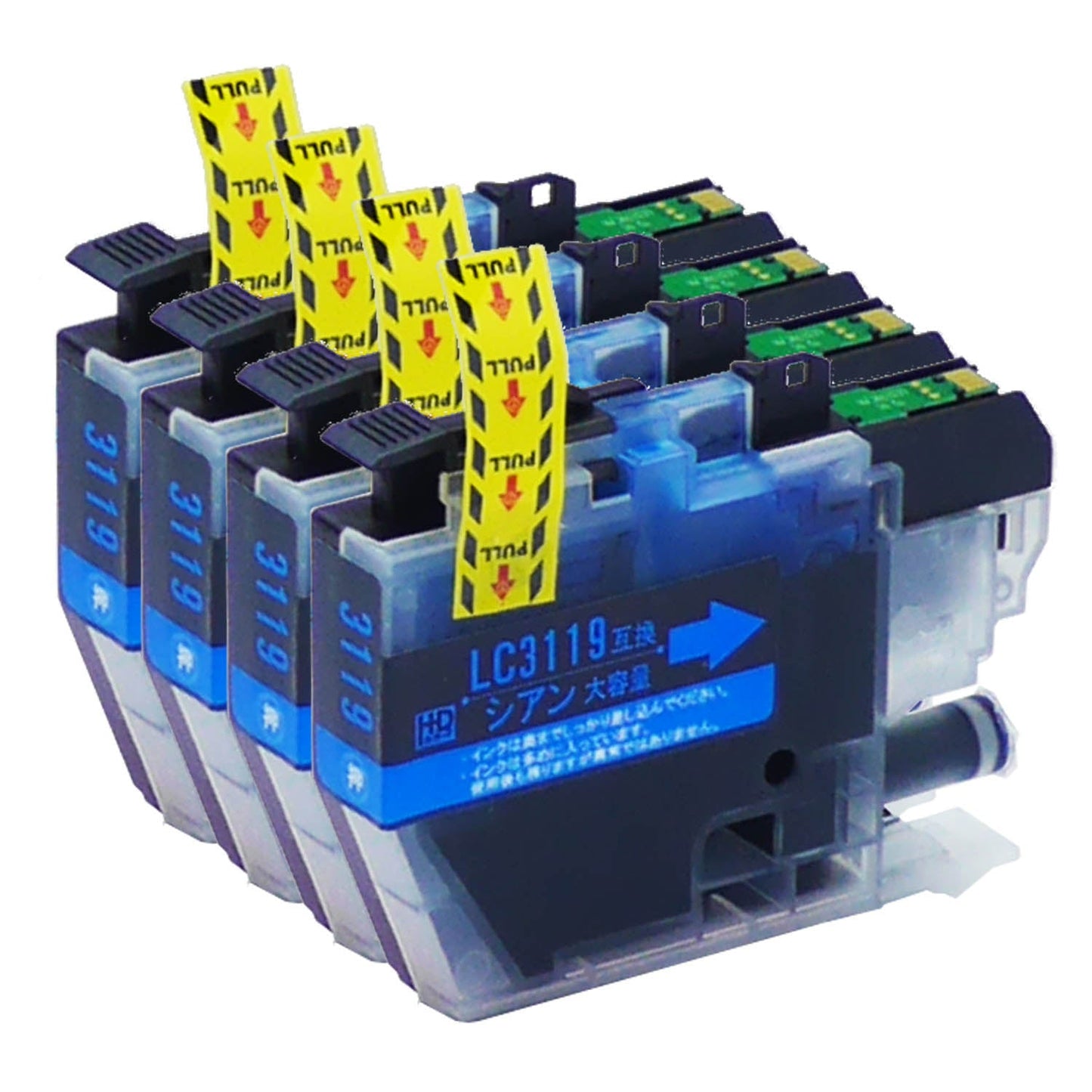 ブラザー用 LC3119C 互換インク シアン