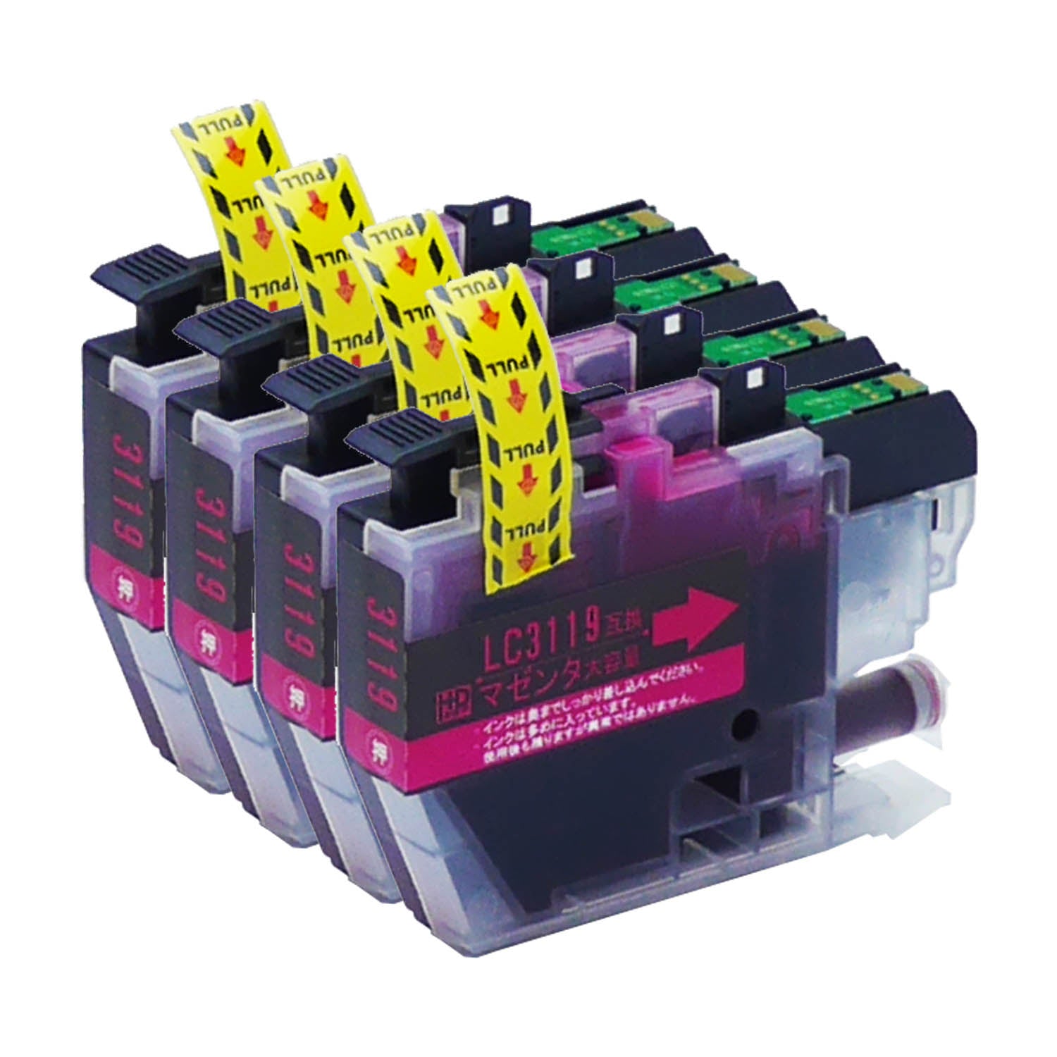 ブラザー用 LC3119M 互換インク マゼンタ