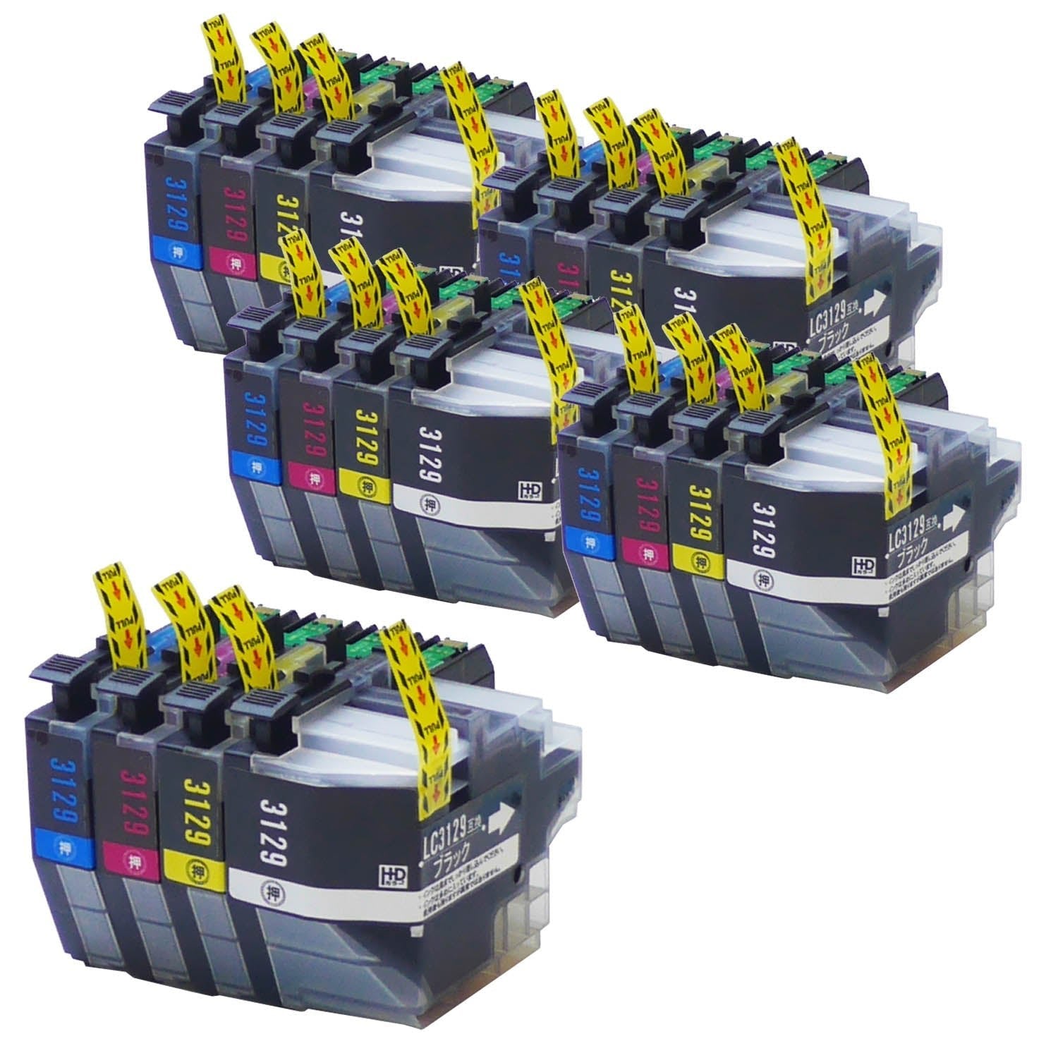 ブラザー用 LC3129-4PK 互換インク 4色セット