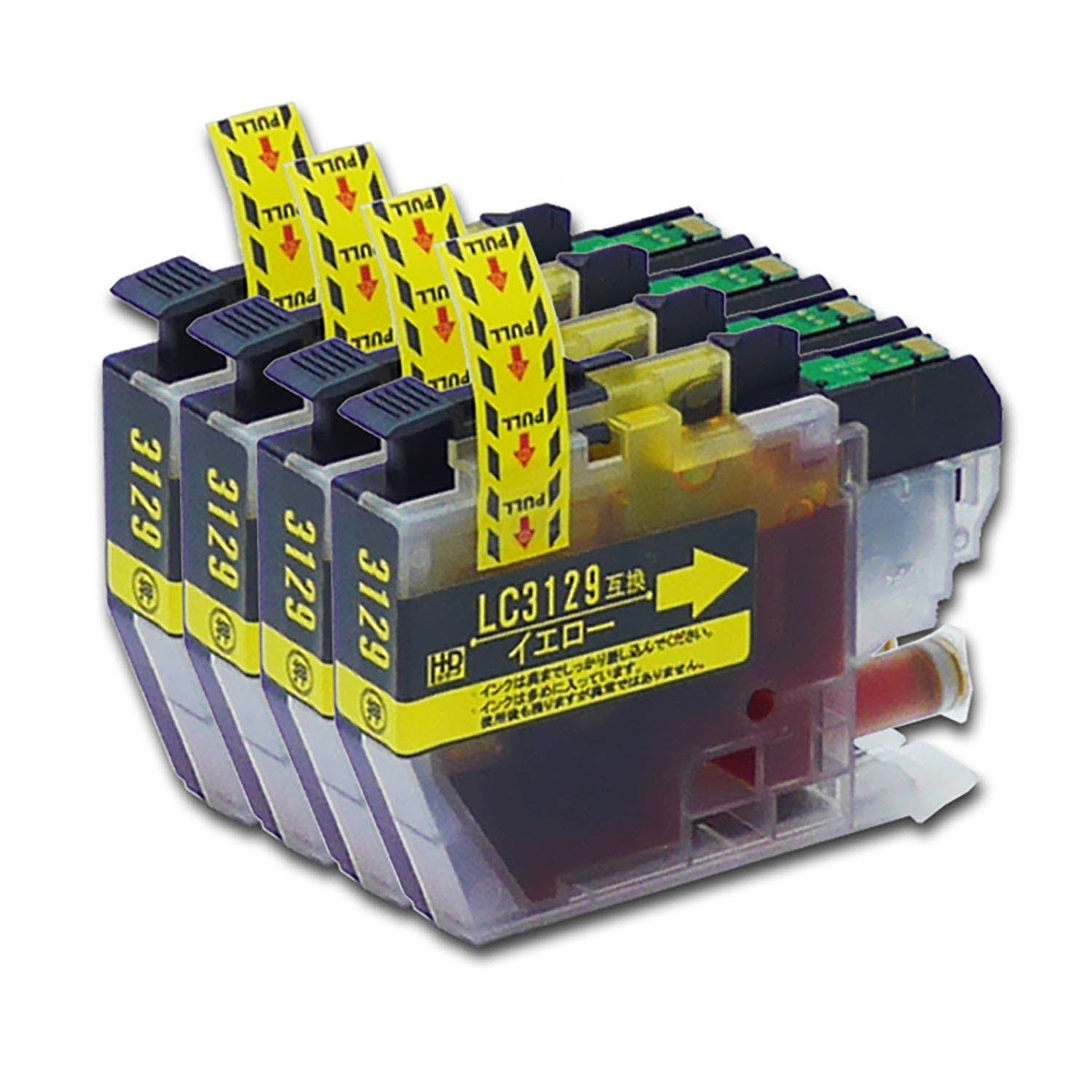 ブラザー用 LC3129Y 互換インク イエロー