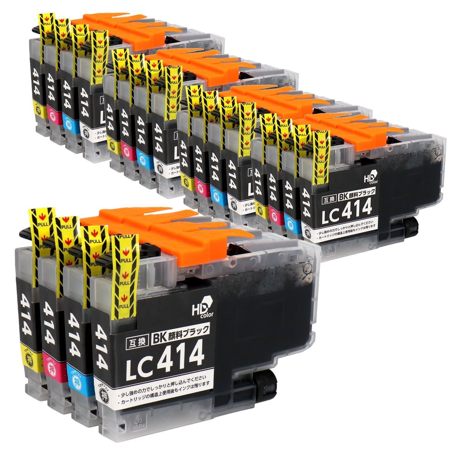 ブラザー用 LC414-4PK 互換インク 4色セット シリアルなし