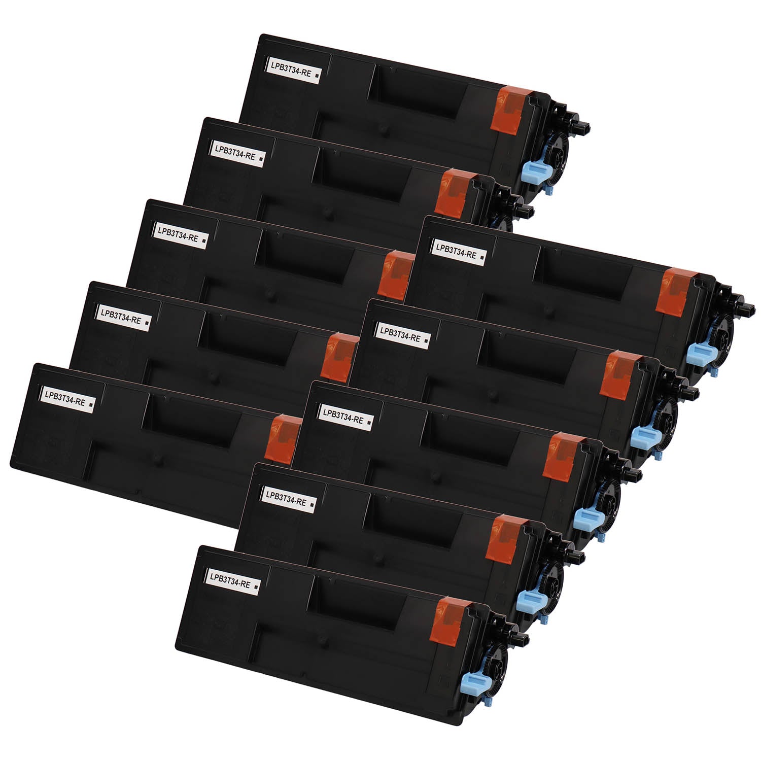 エプソン用 LPB3T34 リサイクルトナー ブラック 大容量 廃トナーボックス付